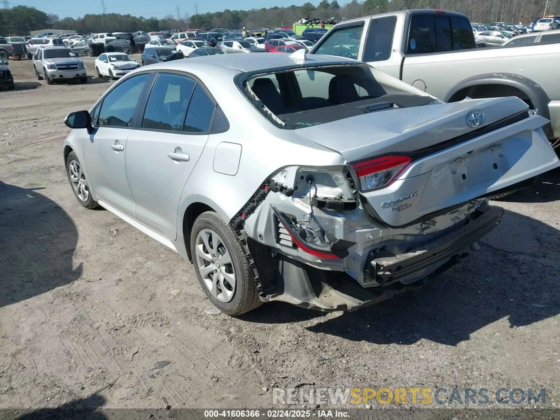 3 Photograph of a damaged car 5YFEPMAEXMP252174 TOYOTA COROLLA 2021