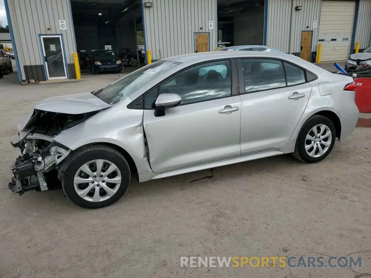 1 Photograph of a damaged car 5YFEPMAEXMP254572 TOYOTA COROLLA 2021