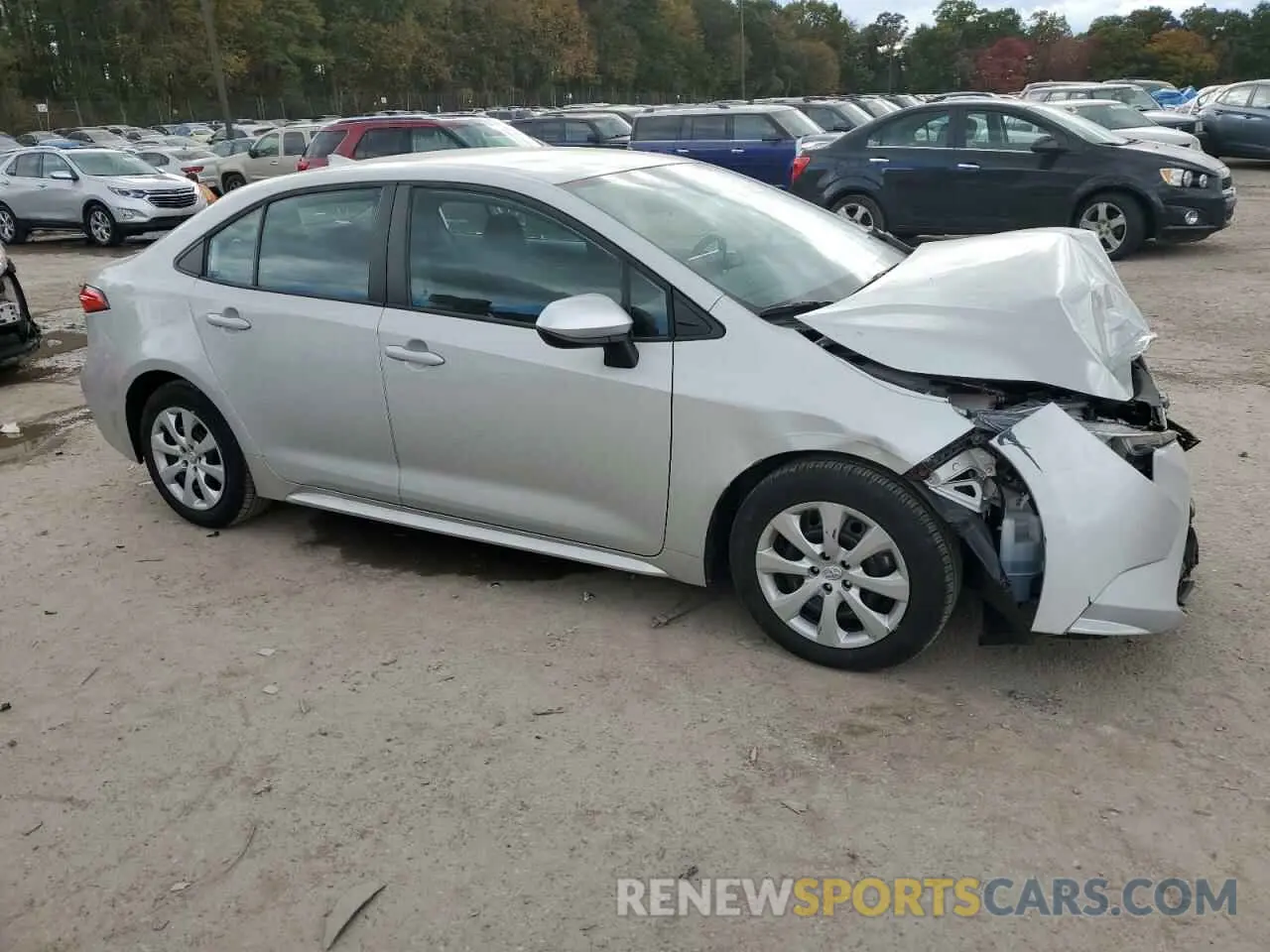 4 Photograph of a damaged car 5YFEPMAEXMP254572 TOYOTA COROLLA 2021