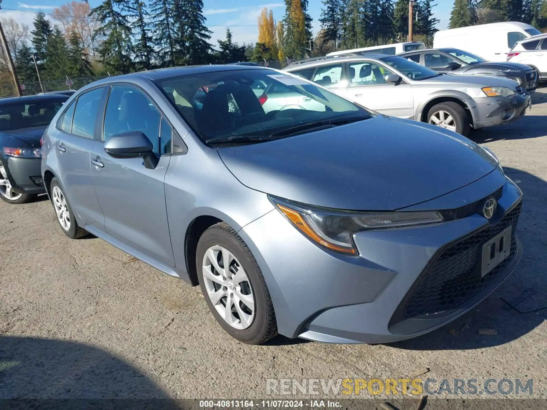 1 Photograph of a damaged car 5YFEPMAEXMP254863 TOYOTA COROLLA 2021