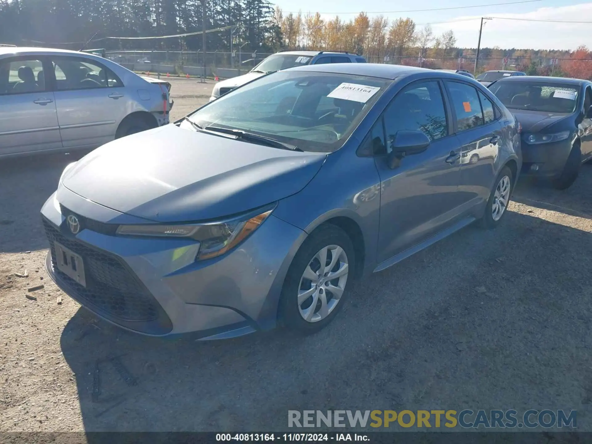 2 Photograph of a damaged car 5YFEPMAEXMP254863 TOYOTA COROLLA 2021