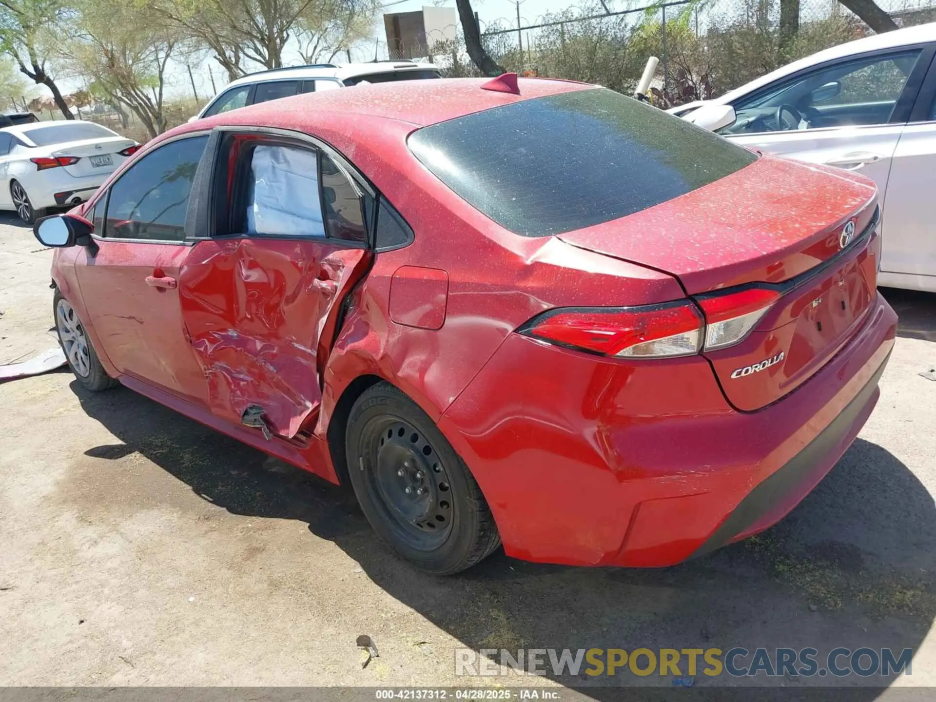3 Photograph of a damaged car 5YFEPMAEXMP256242 TOYOTA COROLLA 2021