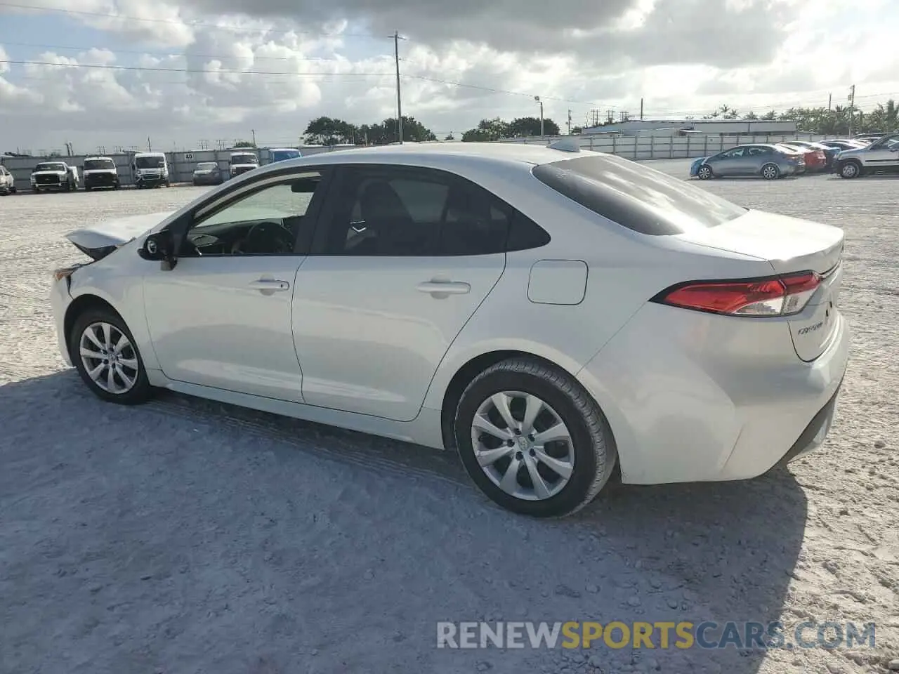 2 Photograph of a damaged car 5YFEPMAEXMP257116 TOYOTA COROLLA 2021