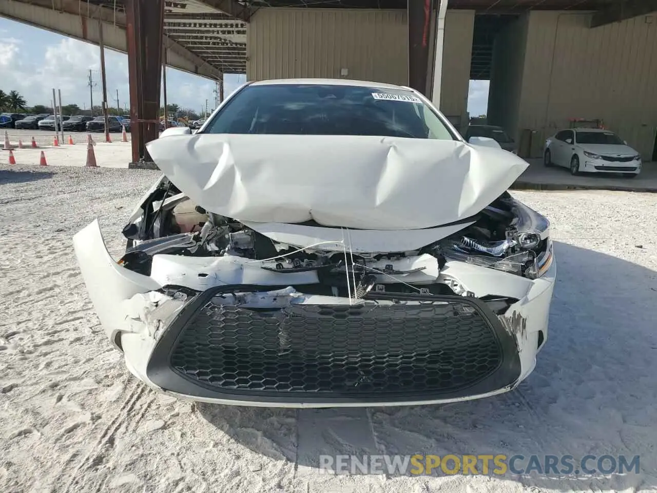 5 Photograph of a damaged car 5YFEPMAEXMP257116 TOYOTA COROLLA 2021