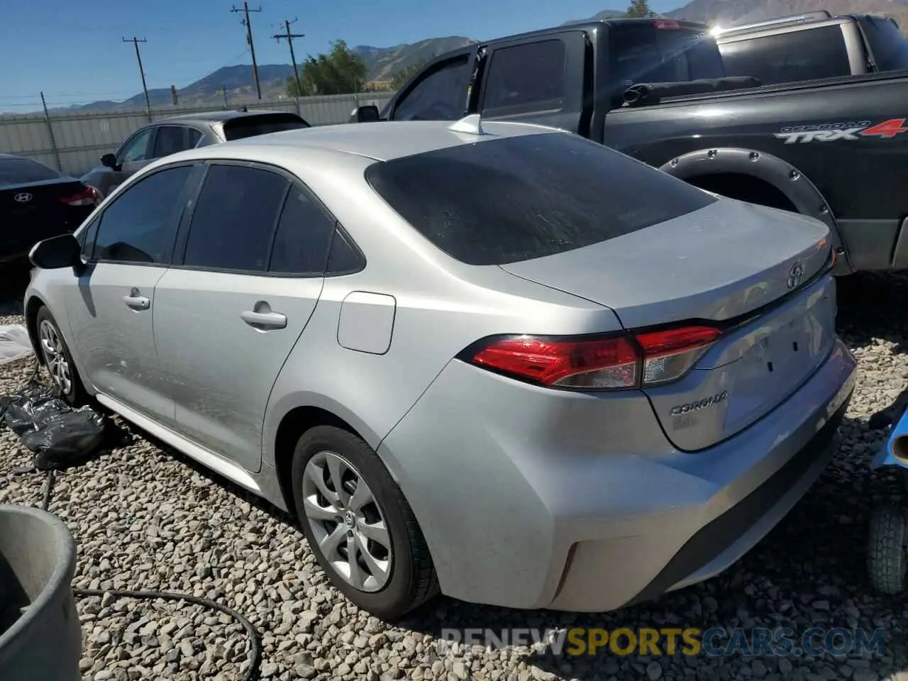 2 Photograph of a damaged car 5YFEPMAEXMP257665 TOYOTA COROLLA 2021