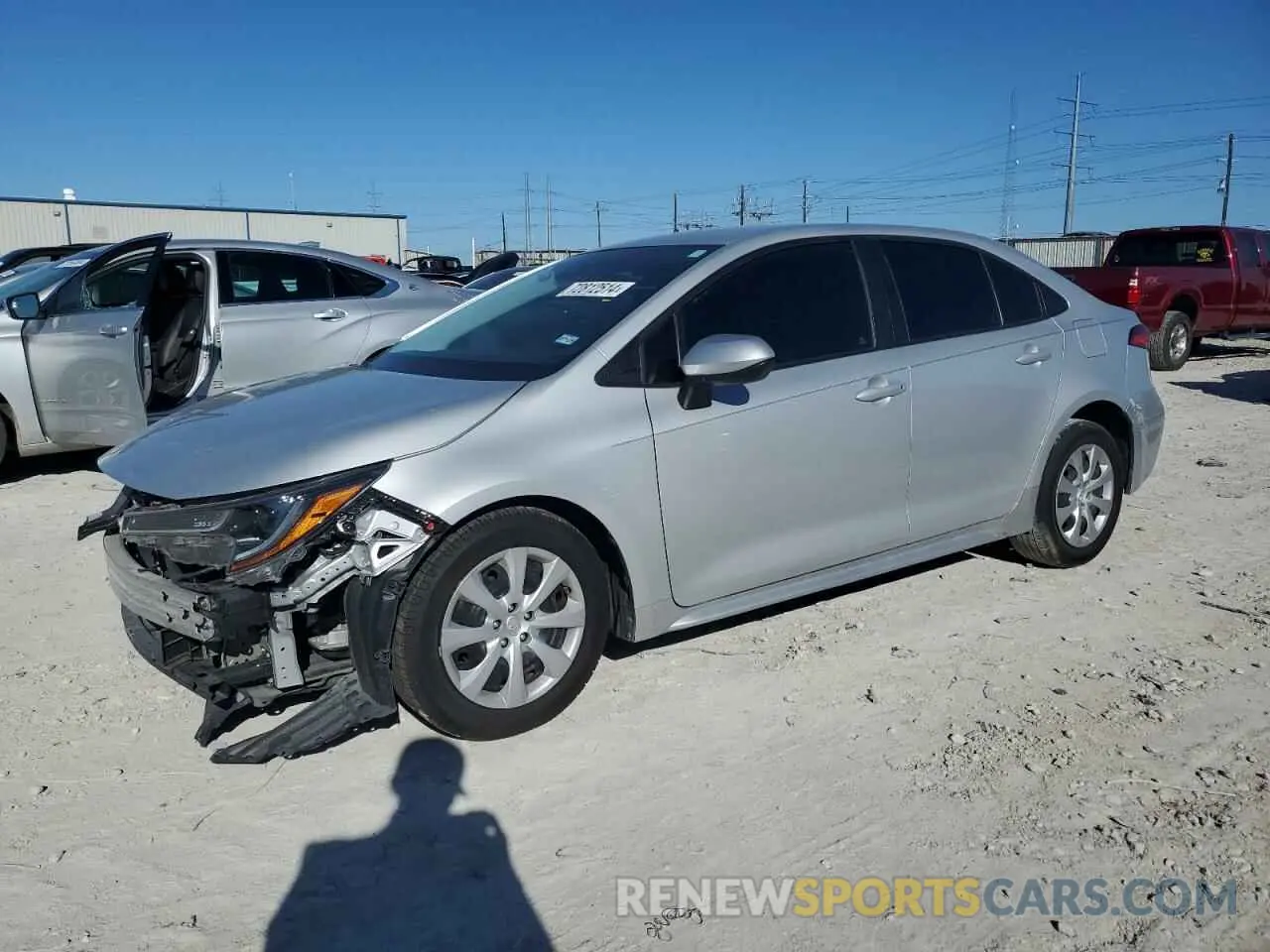 1 Photograph of a damaged car 5YFEPMAEXMP265121 TOYOTA COROLLA 2021