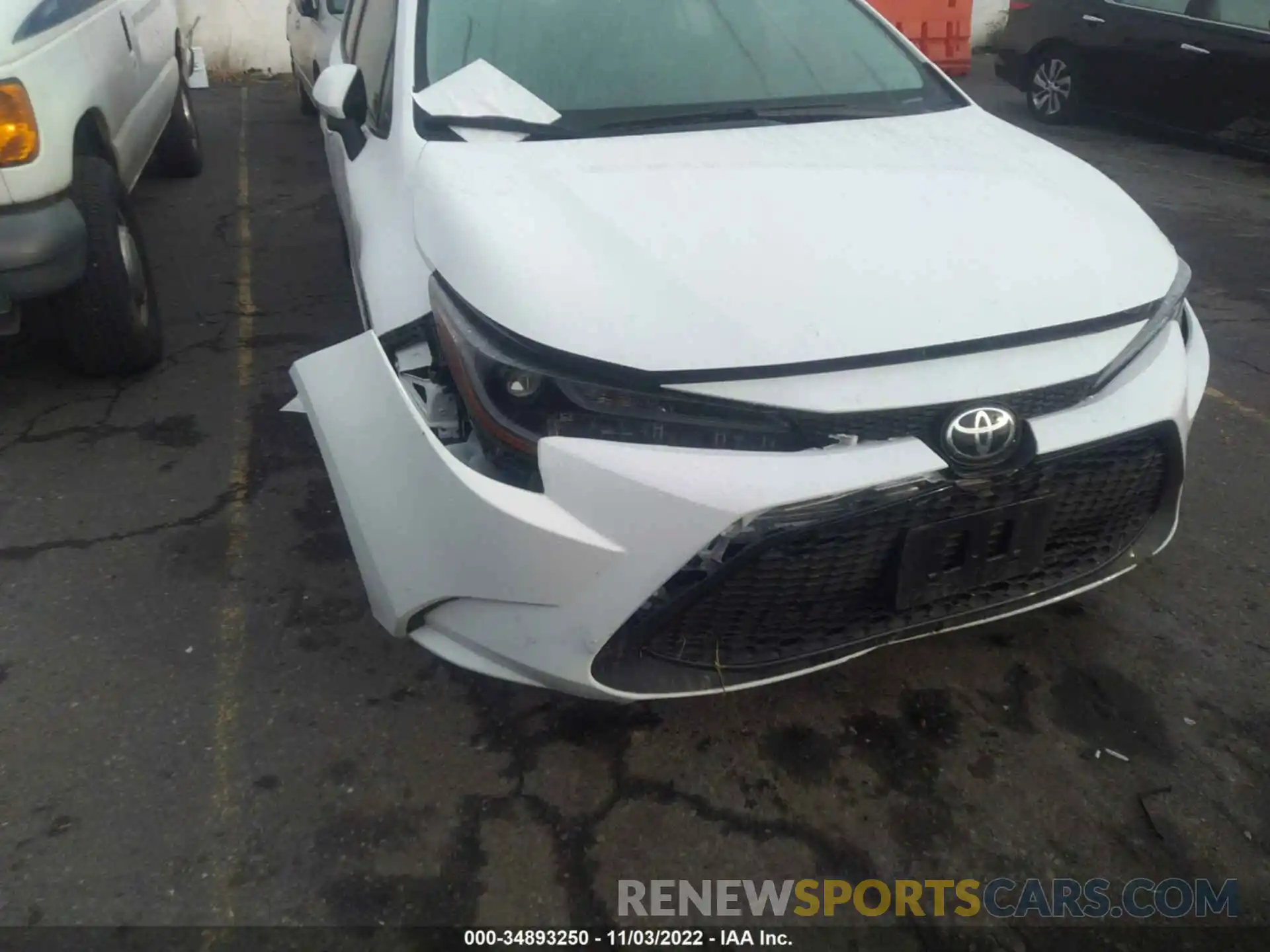 6 Photograph of a damaged car 5YFEPMAEXMP267080 TOYOTA COROLLA 2021