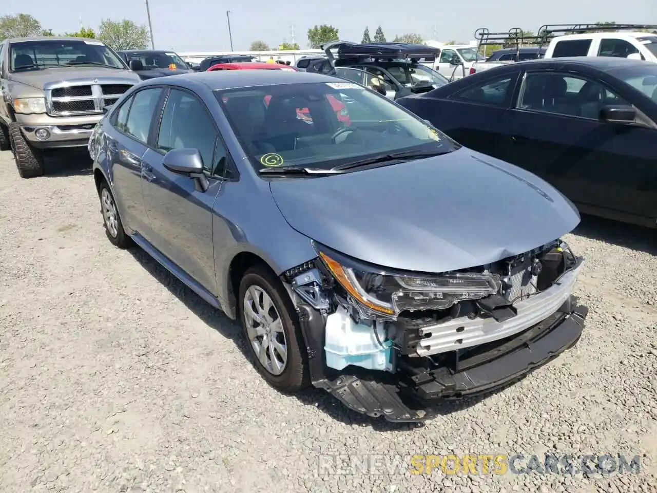 1 Photograph of a damaged car 5YFEPMAEXMP269945 TOYOTA COROLLA 2021