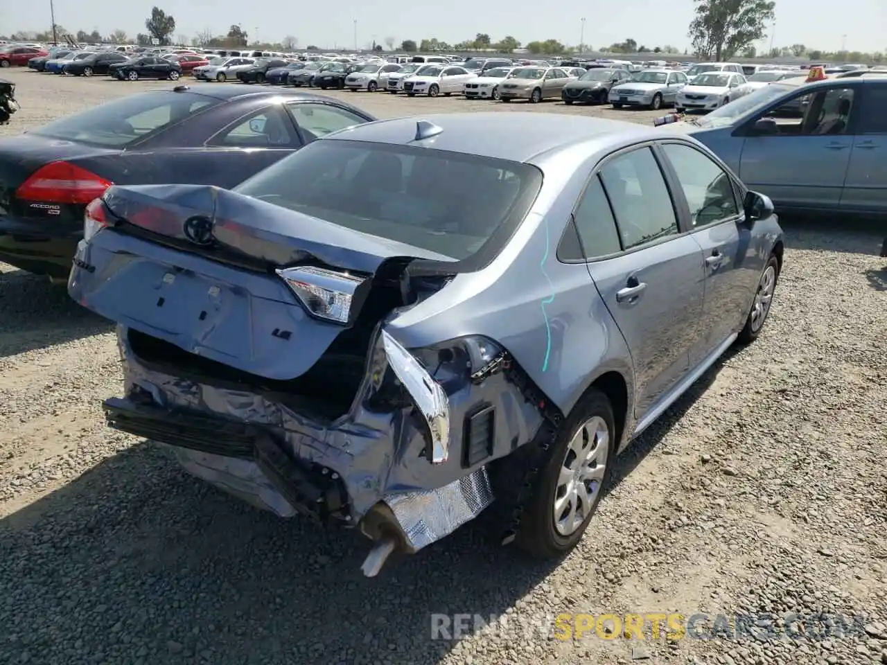 4 Photograph of a damaged car 5YFEPMAEXMP269945 TOYOTA COROLLA 2021