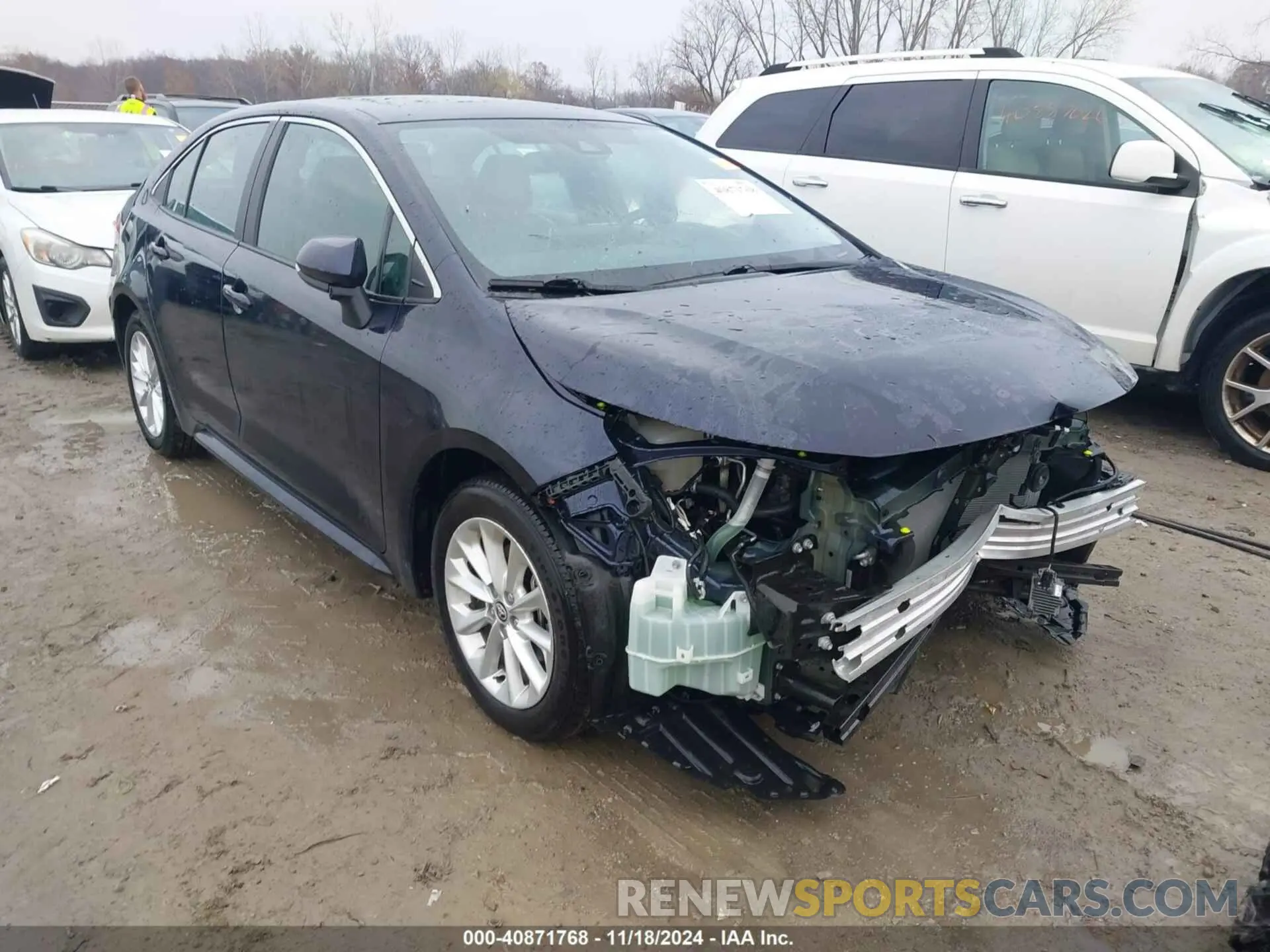 1 Photograph of a damaged car 5YFFPMAE4MP163463 TOYOTA COROLLA 2021