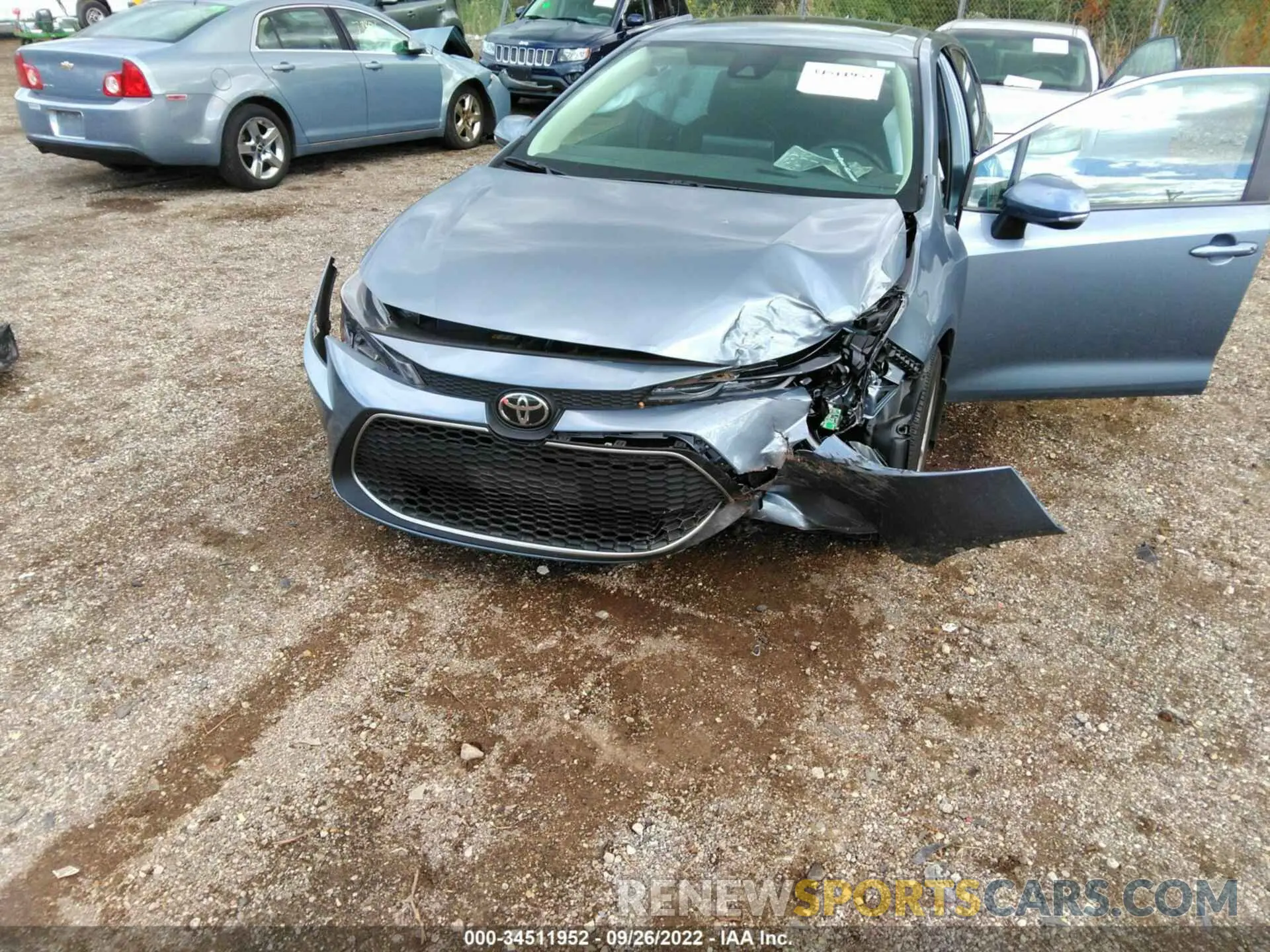 6 Photograph of a damaged car 5YFFPMAE8MP200501 TOYOTA COROLLA 2021