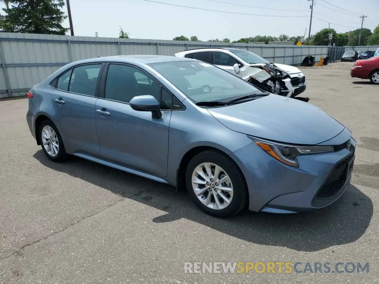 4 Photograph of a damaged car 5YFHPMAE7MP162218 TOYOTA COROLLA 2021
