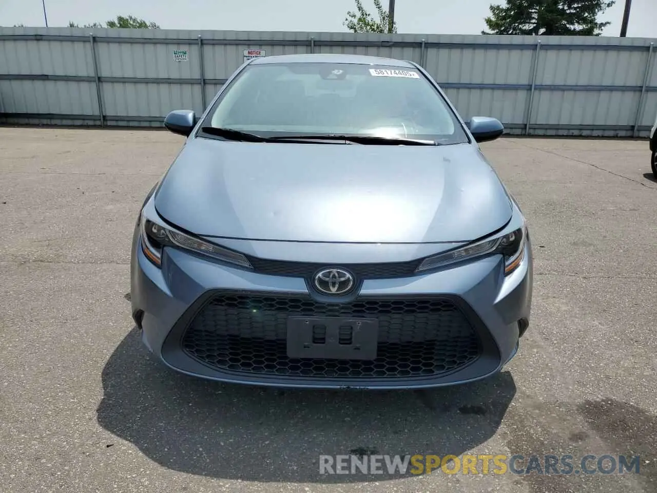 5 Photograph of a damaged car 5YFHPMAE7MP162218 TOYOTA COROLLA 2021