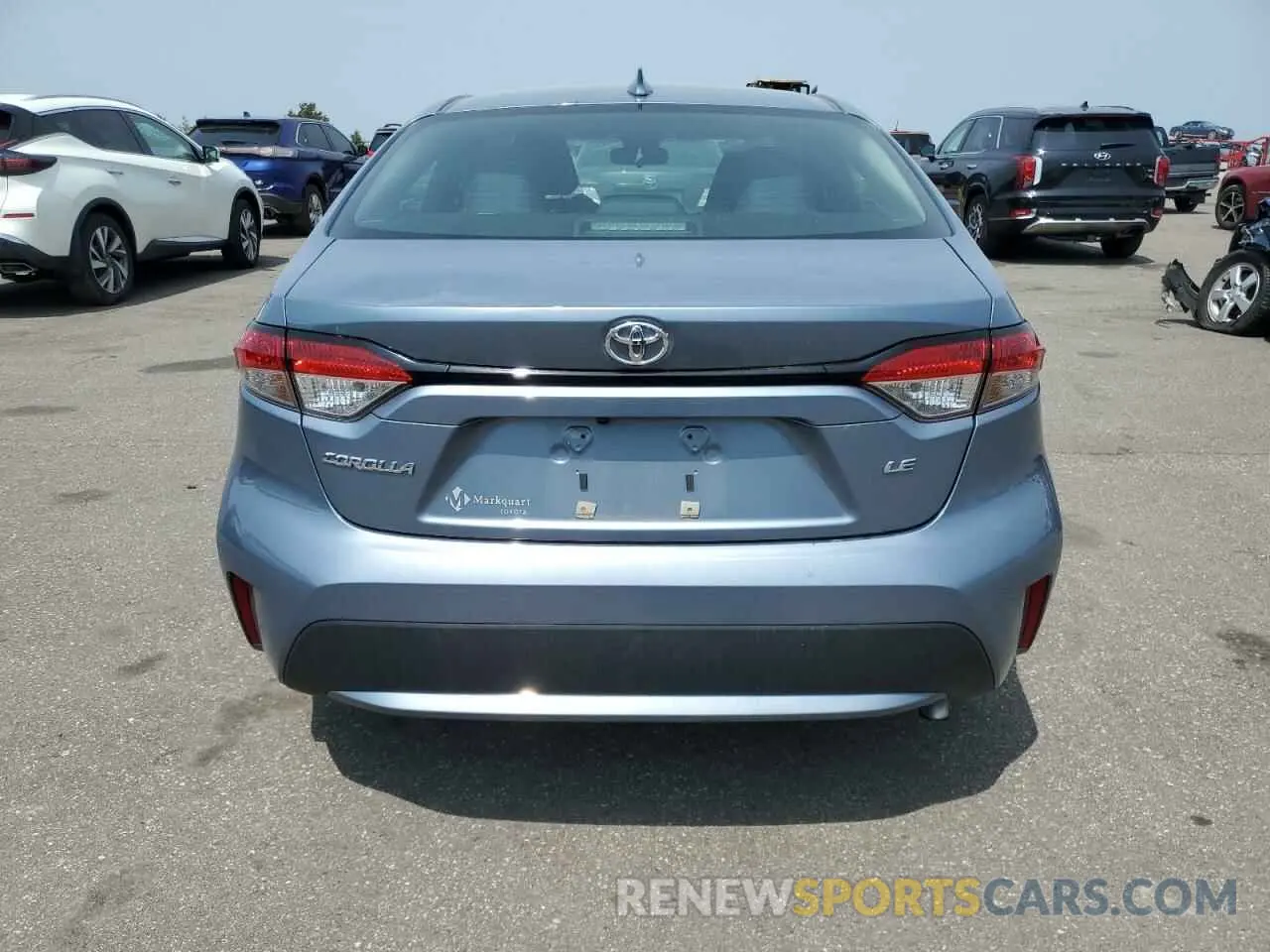 6 Photograph of a damaged car 5YFHPMAE7MP162218 TOYOTA COROLLA 2021