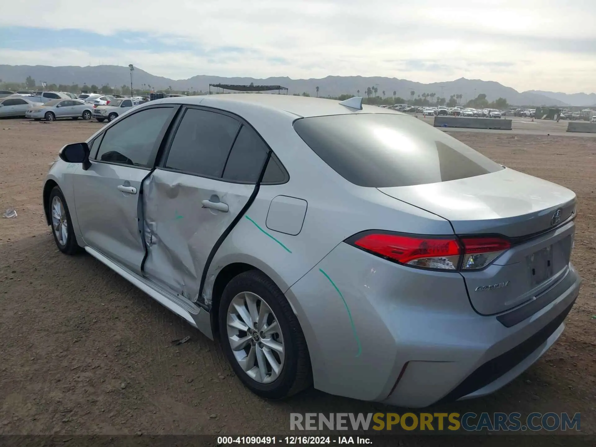 6 Photograph of a damaged car 5YFHPMAE7MP211224 TOYOTA COROLLA 2021