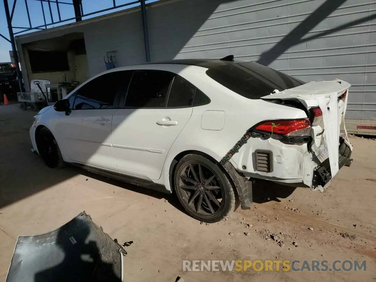 2 Photograph of a damaged car 5YFM4MCE1MP077900 TOYOTA COROLLA 2021