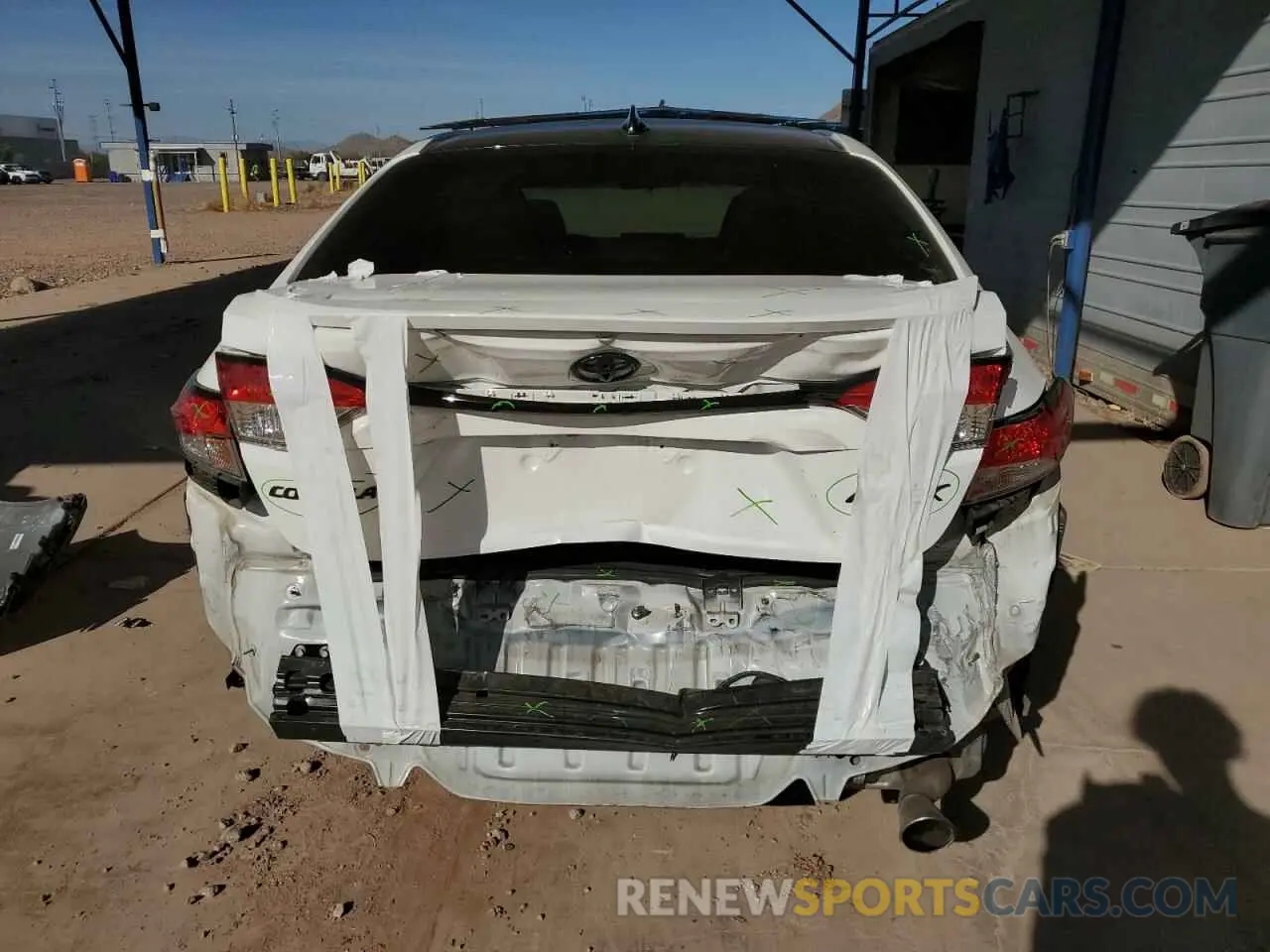 6 Photograph of a damaged car 5YFM4MCE1MP077900 TOYOTA COROLLA 2021