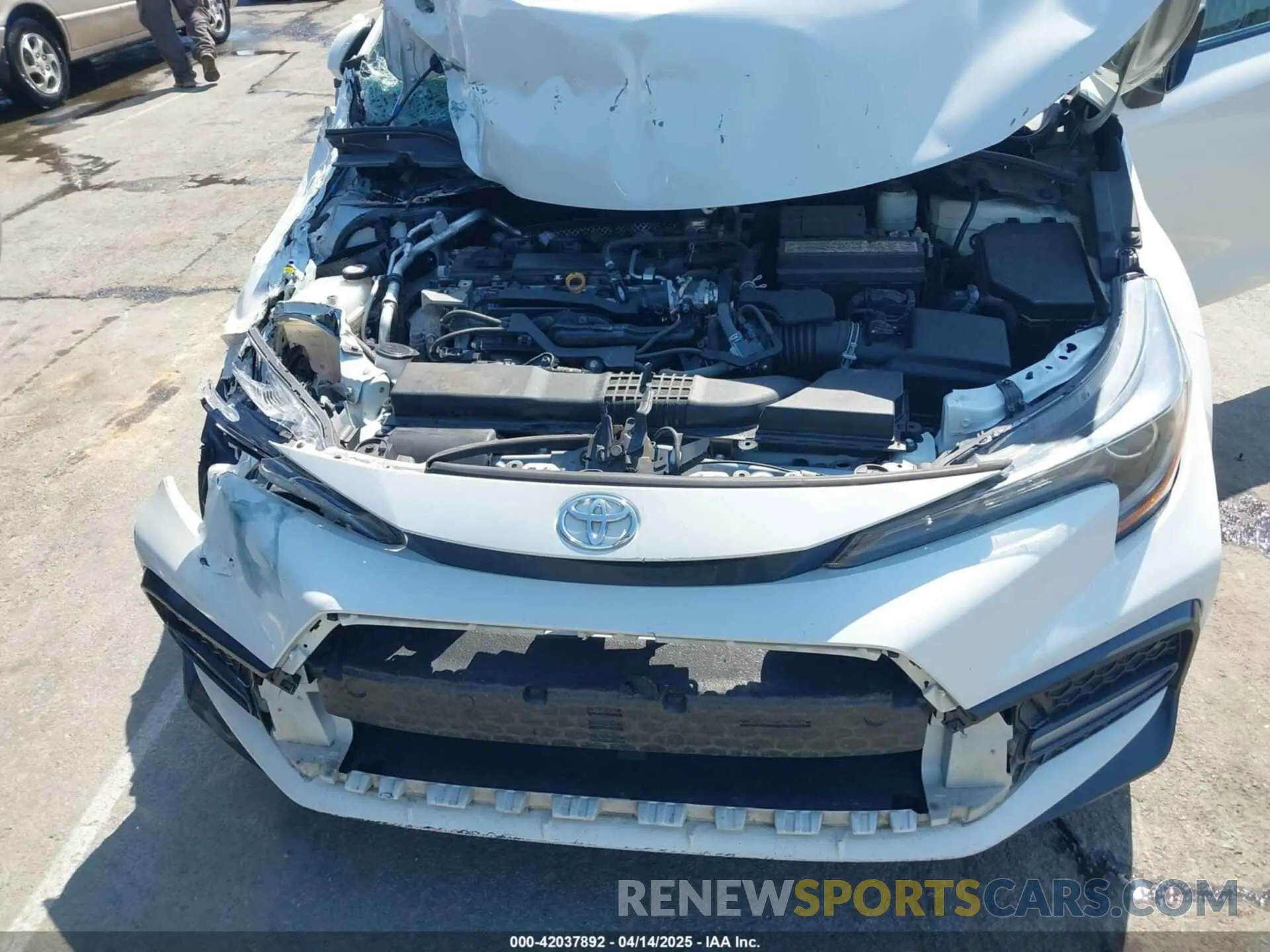 10 Photograph of a damaged car 5YFM4MCE2MP065111 TOYOTA COROLLA 2021