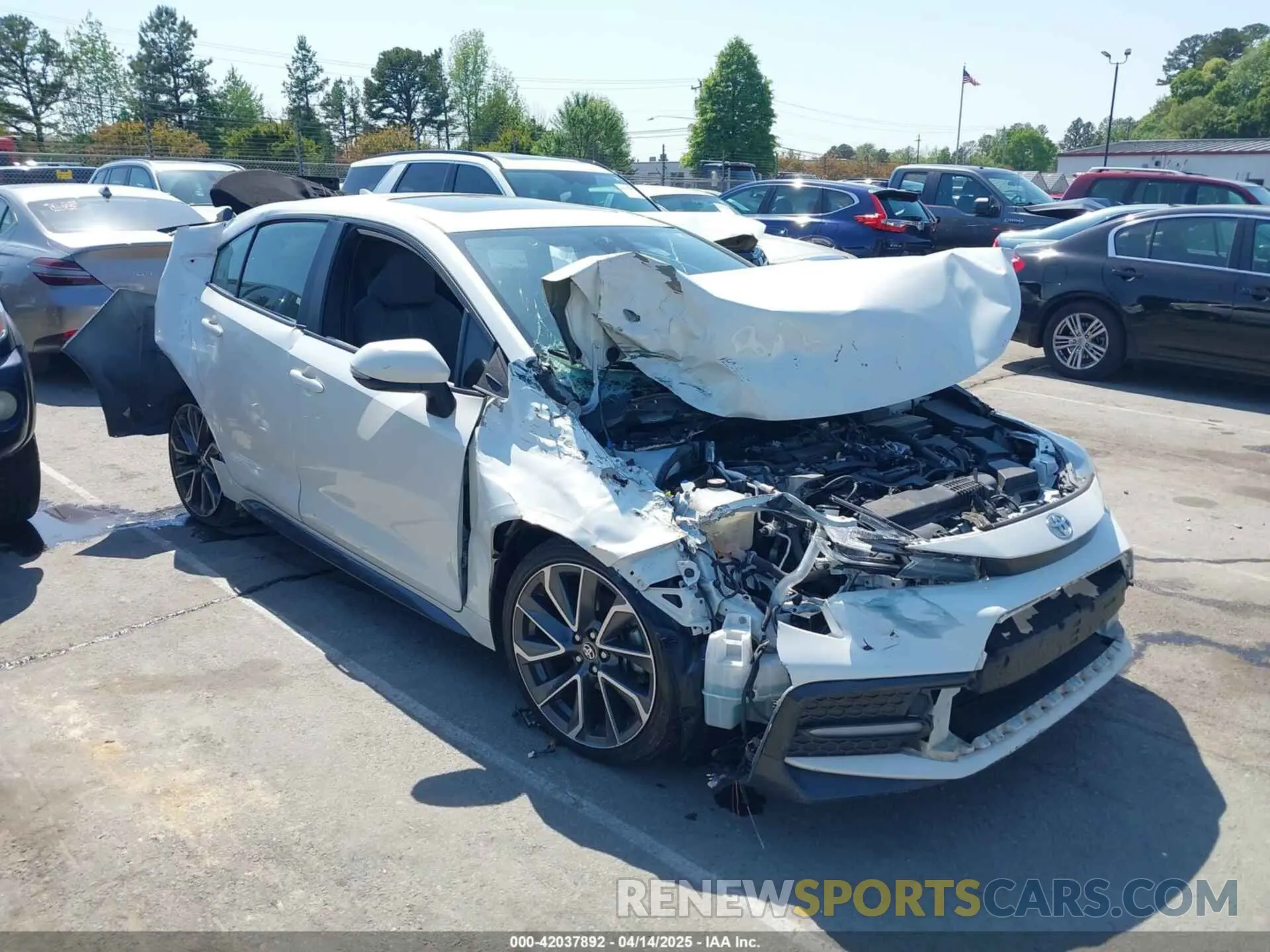 6 Photograph of a damaged car 5YFM4MCE2MP065111 TOYOTA COROLLA 2021
