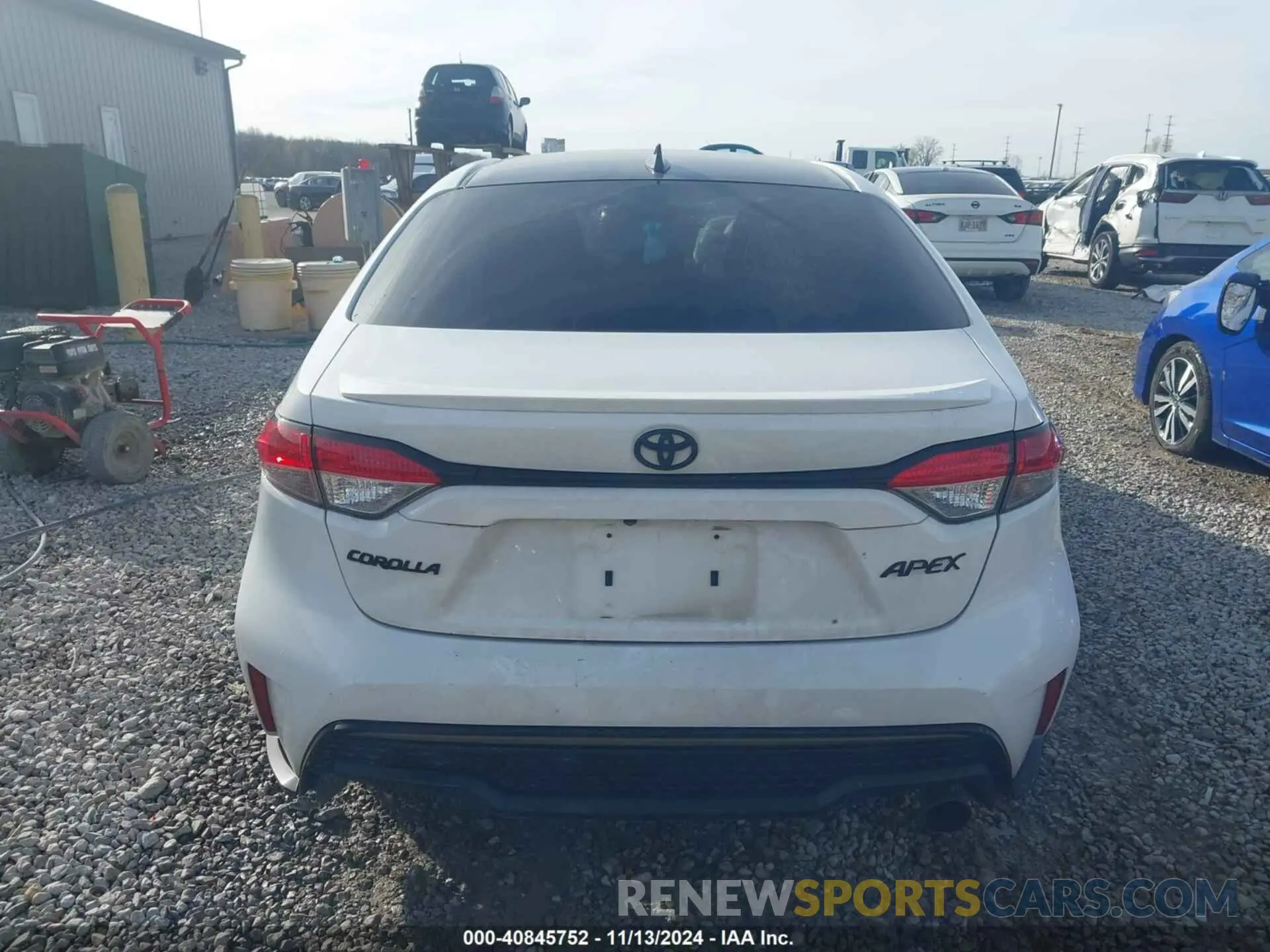 16 Photograph of a damaged car 5YFM4MCE8MP066747 TOYOTA COROLLA 2021