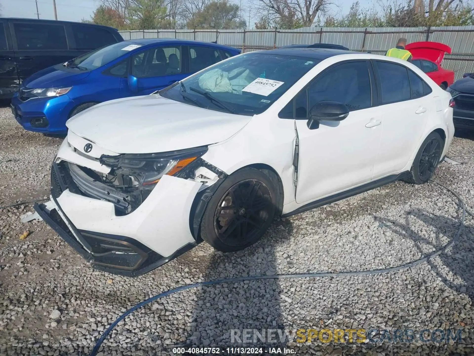 2 Photograph of a damaged car 5YFM4MCE8MP066747 TOYOTA COROLLA 2021