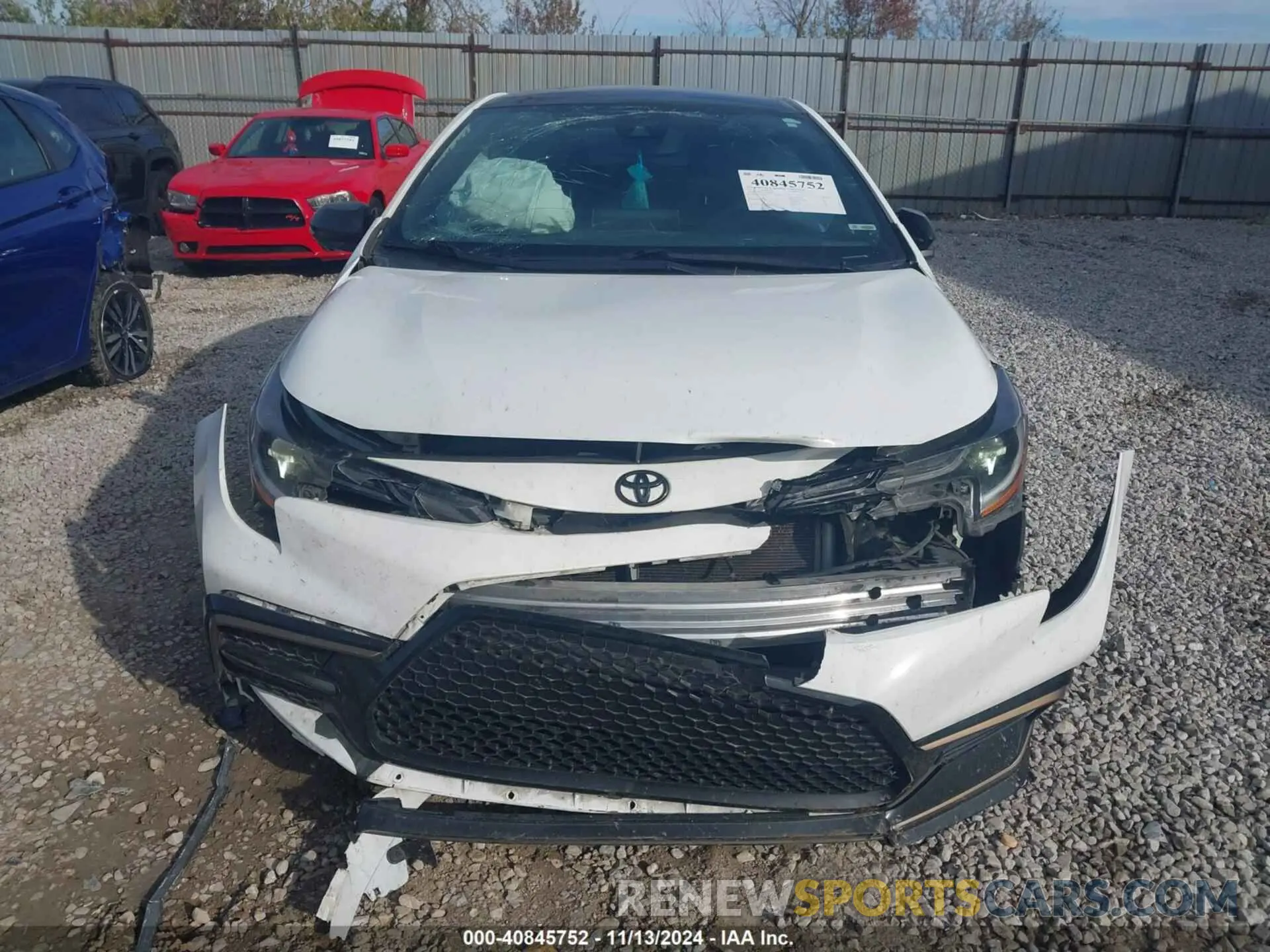 6 Photograph of a damaged car 5YFM4MCE8MP066747 TOYOTA COROLLA 2021