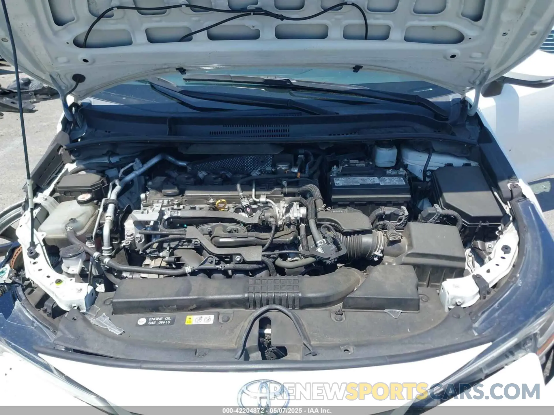 10 Photograph of a damaged car 5YFM4MCEXMP085980 TOYOTA COROLLA 2021