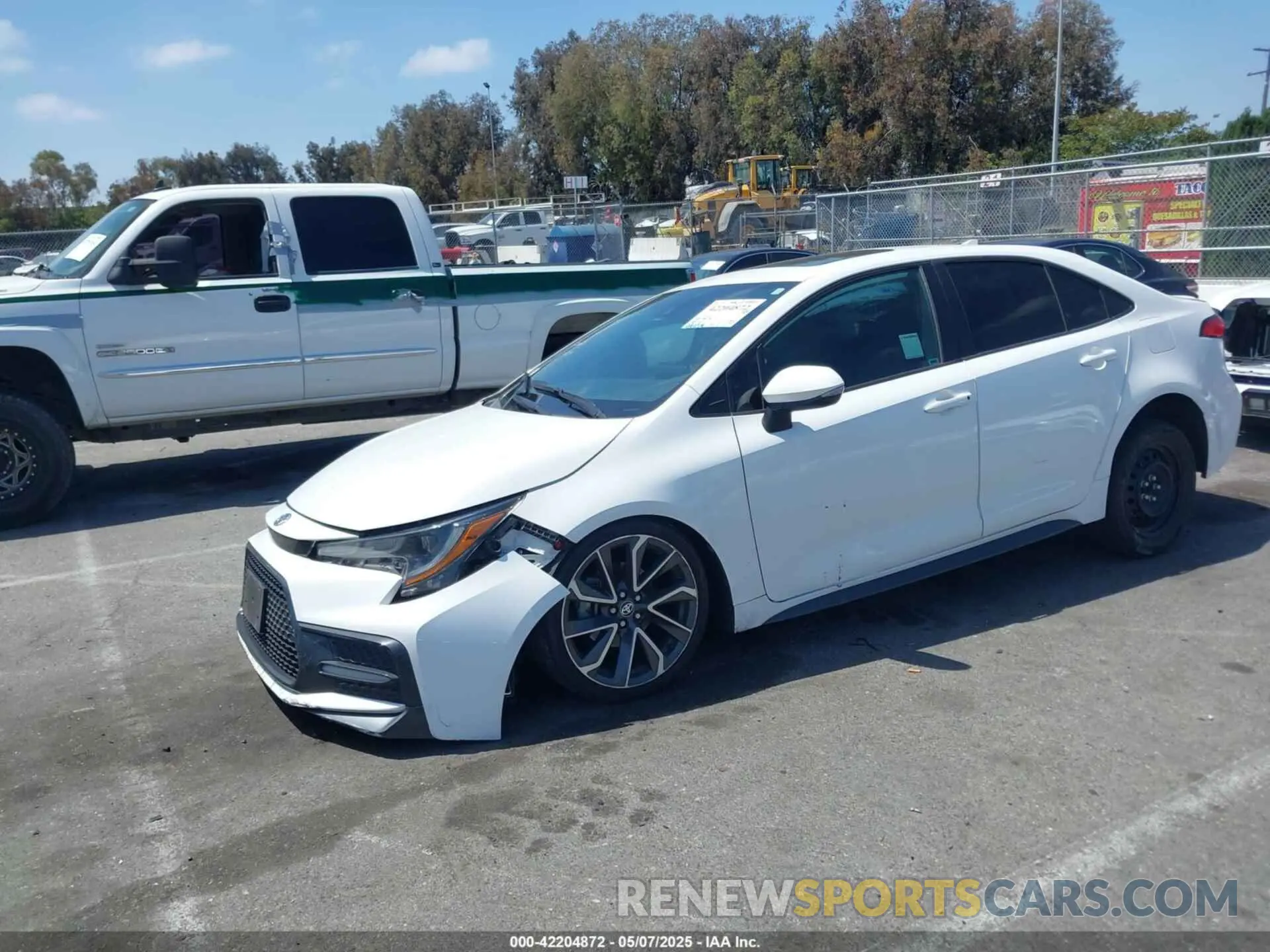 2 Photograph of a damaged car 5YFM4MCEXMP085980 TOYOTA COROLLA 2021