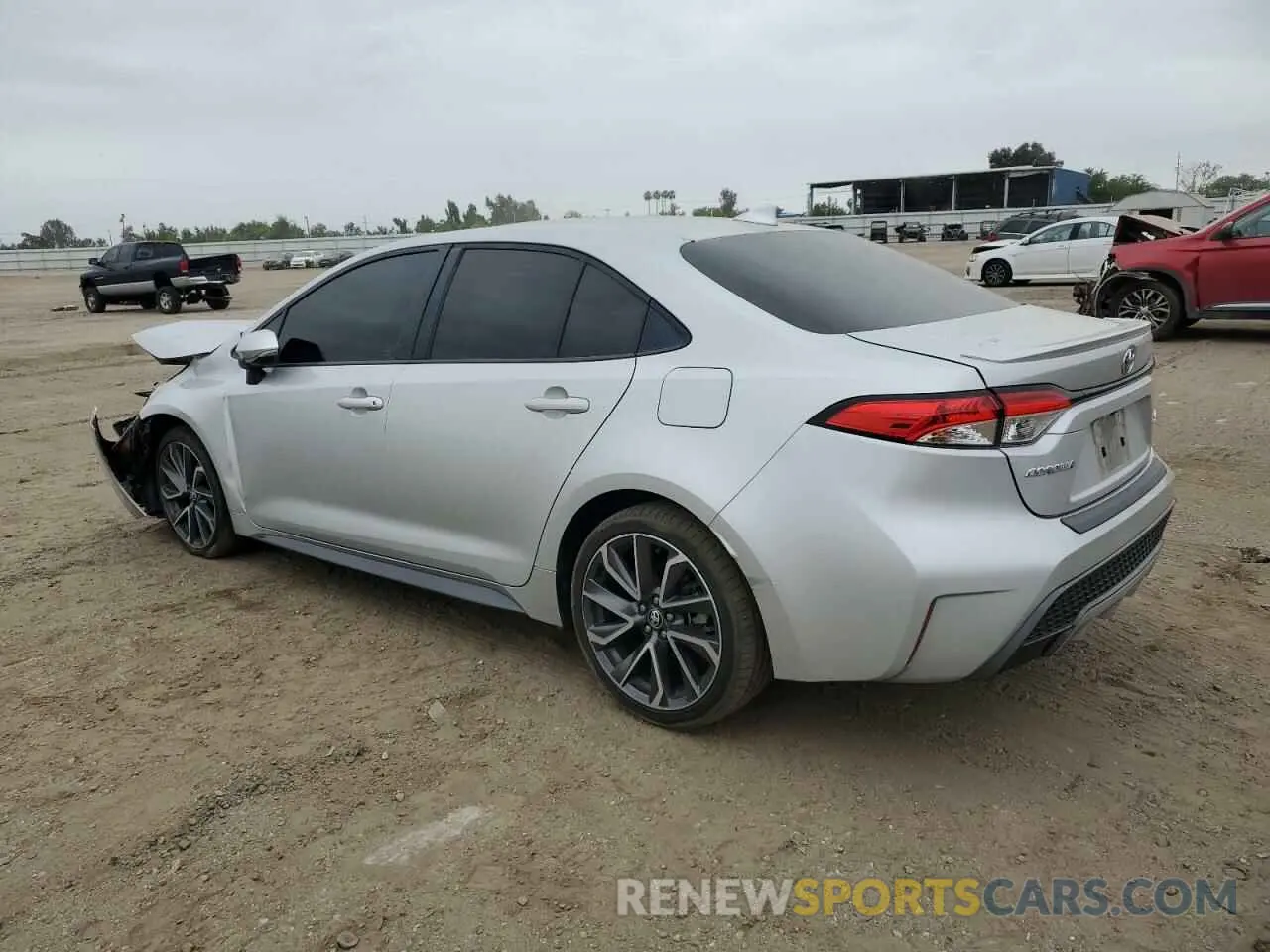 2 Photograph of a damaged car 5YFP4MCE1MP083905 TOYOTA COROLLA 2021