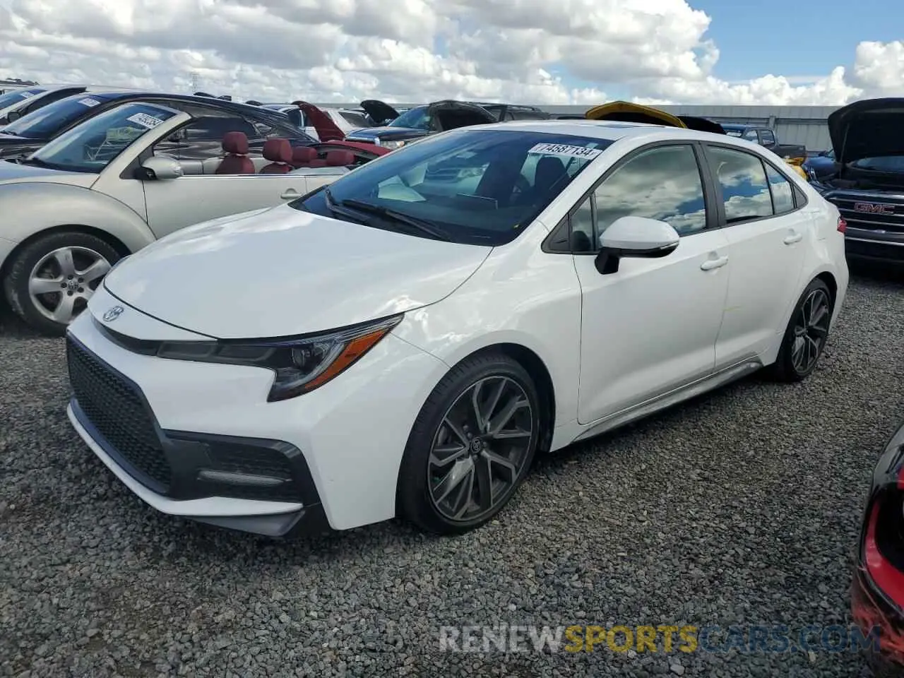 1 Photograph of a damaged car 5YFP4MCE1MP087355 TOYOTA COROLLA 2021