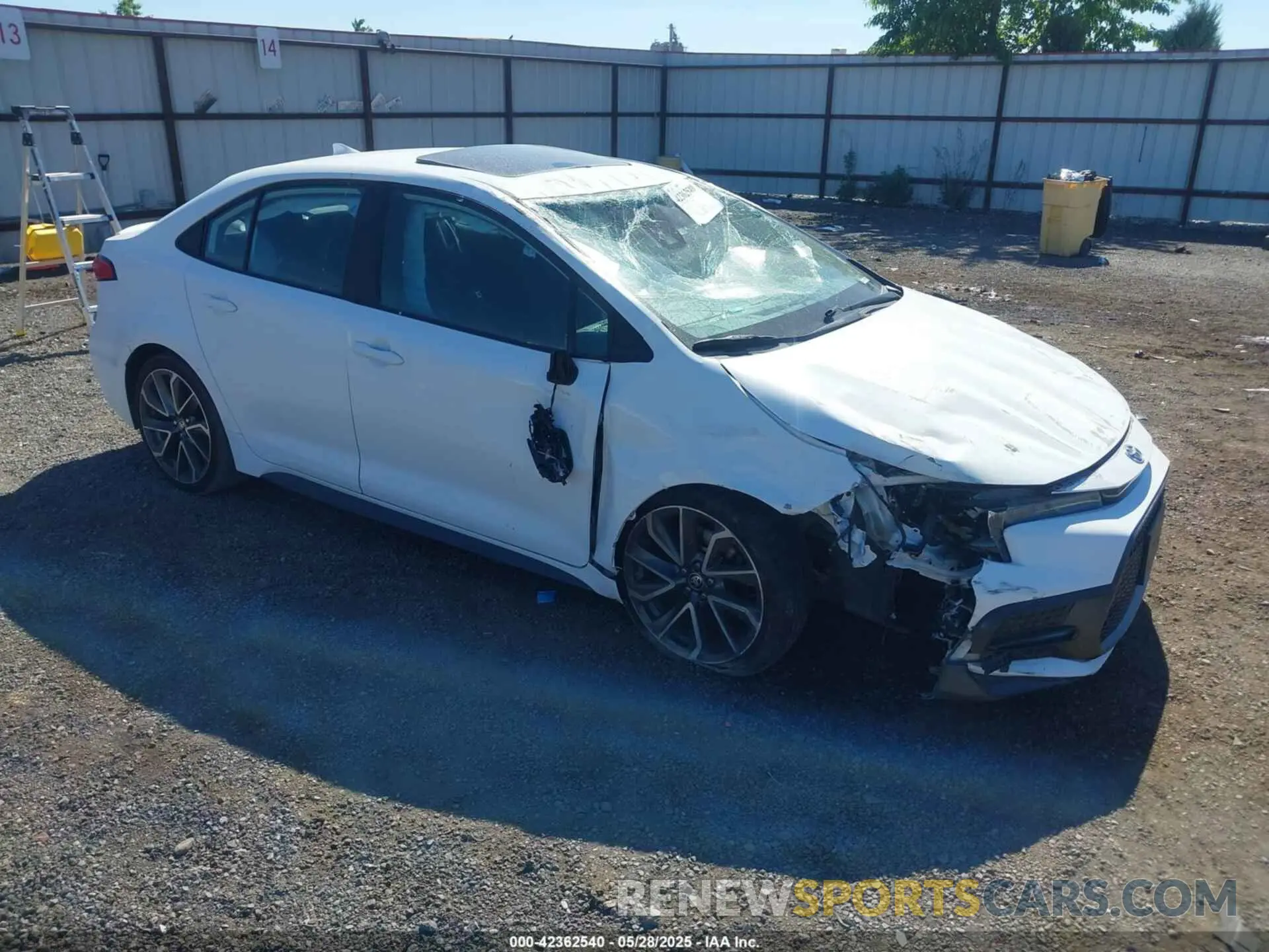 1 Photograph of a damaged car 5YFP4MCE1MP094385 TOYOTA COROLLA 2021