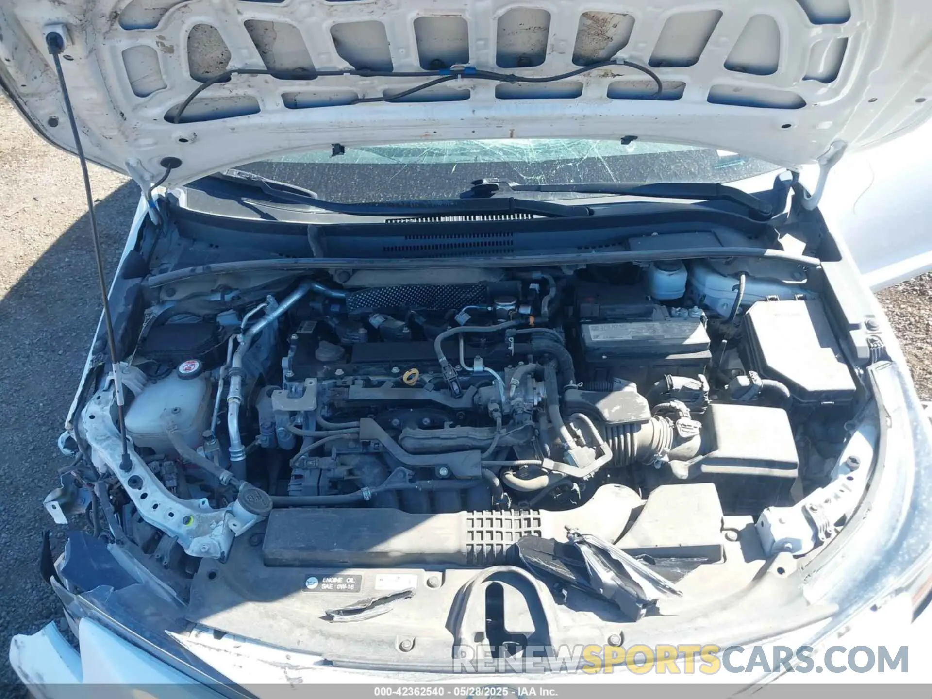 10 Photograph of a damaged car 5YFP4MCE1MP094385 TOYOTA COROLLA 2021