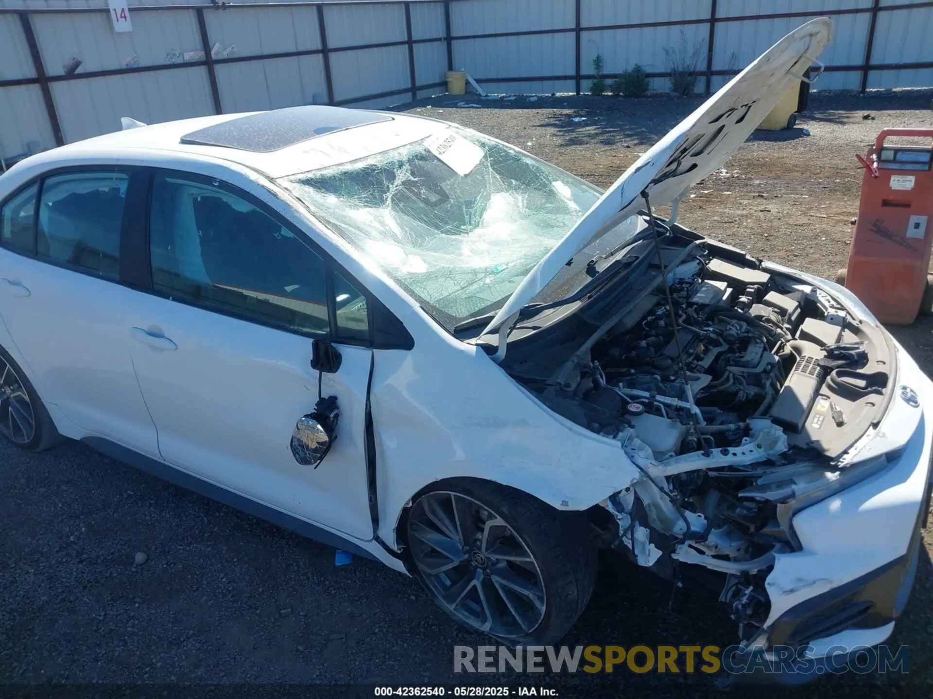 6 Photograph of a damaged car 5YFP4MCE1MP094385 TOYOTA COROLLA 2021