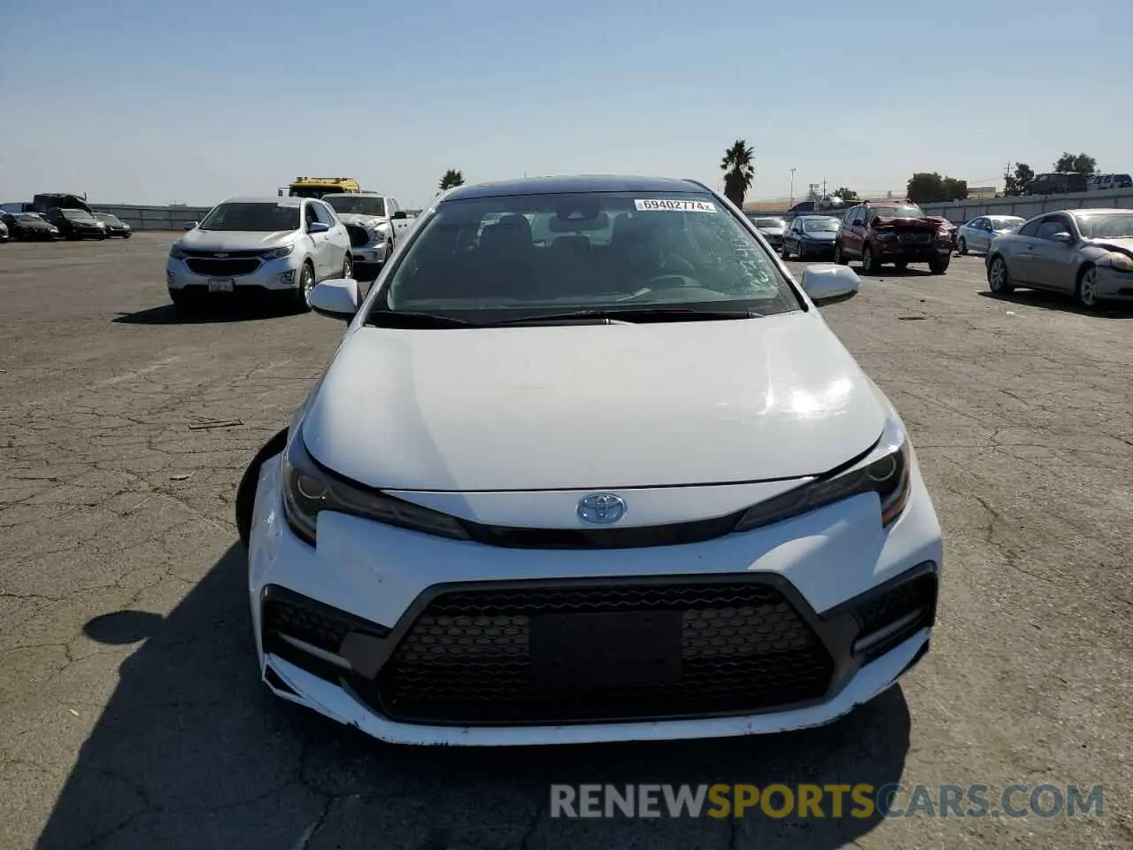 5 Photograph of a damaged car 5YFP4MCE2MP069916 TOYOTA COROLLA 2021
