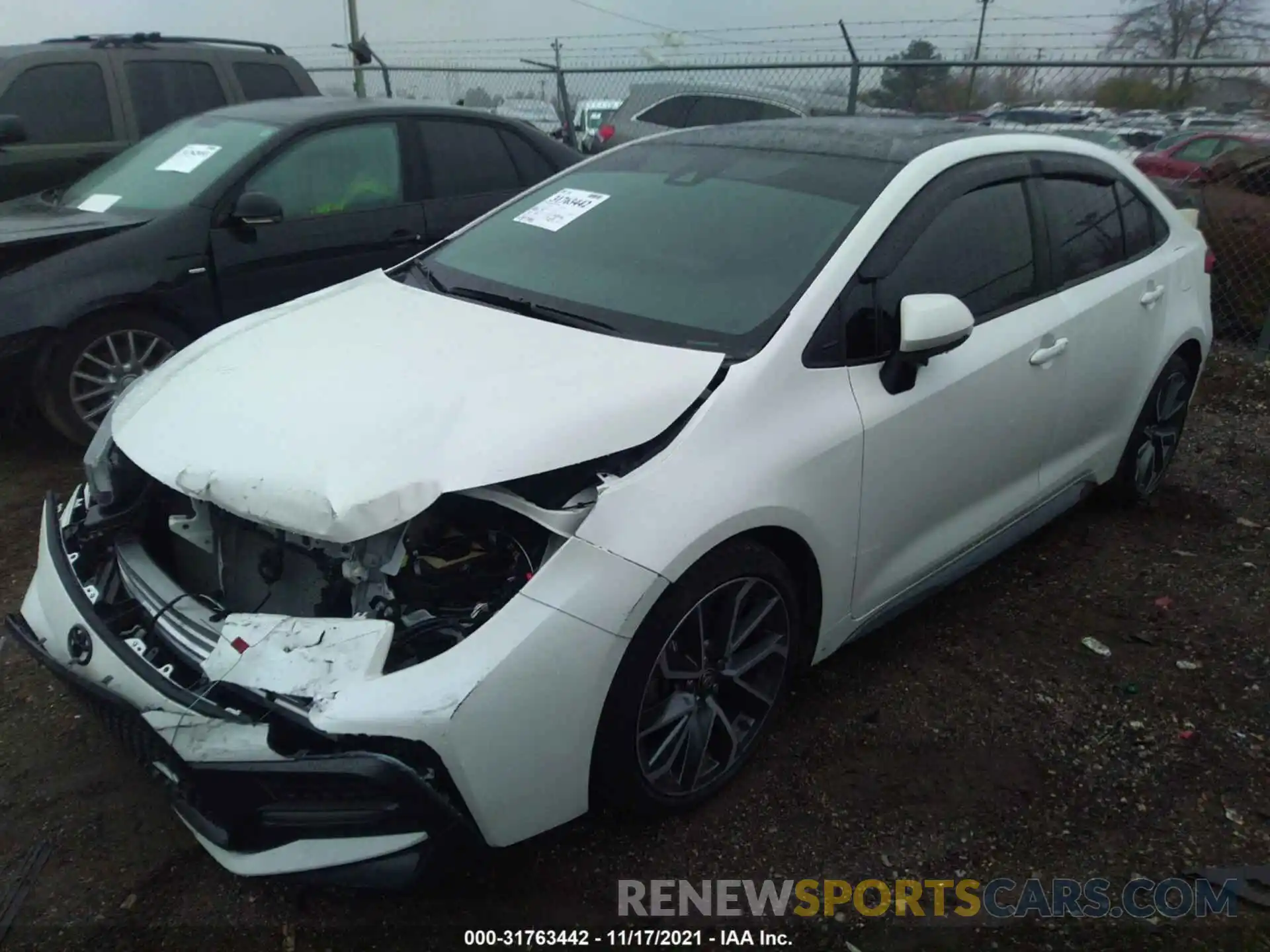 2 Photograph of a damaged car 5YFP4MCE3MP069195 TOYOTA COROLLA 2021