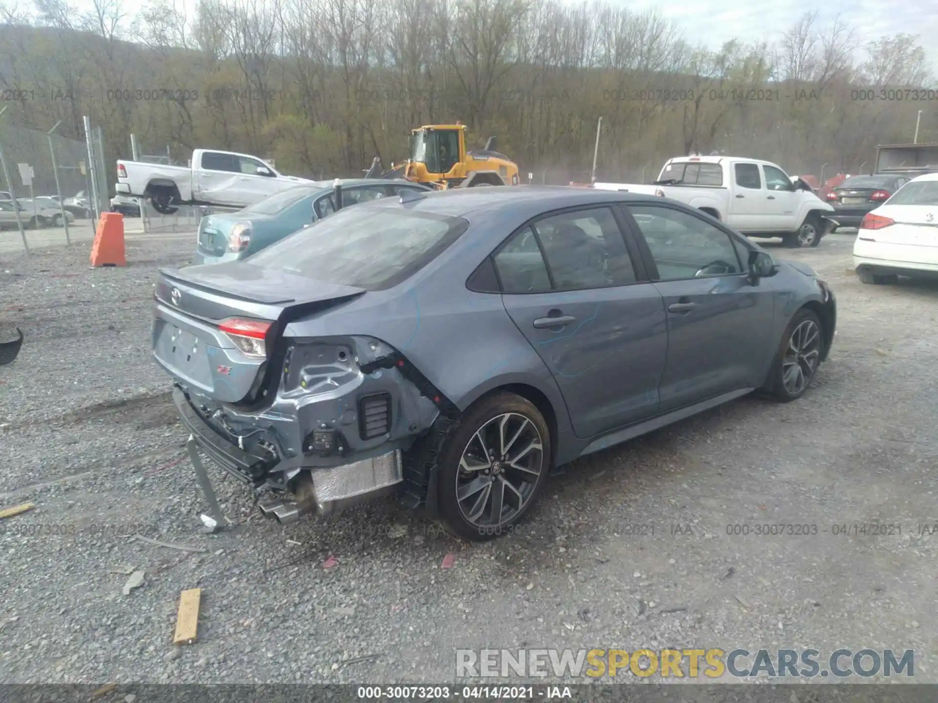 4 Photograph of a damaged car 5YFP4MCE4MP061137 TOYOTA COROLLA 2021