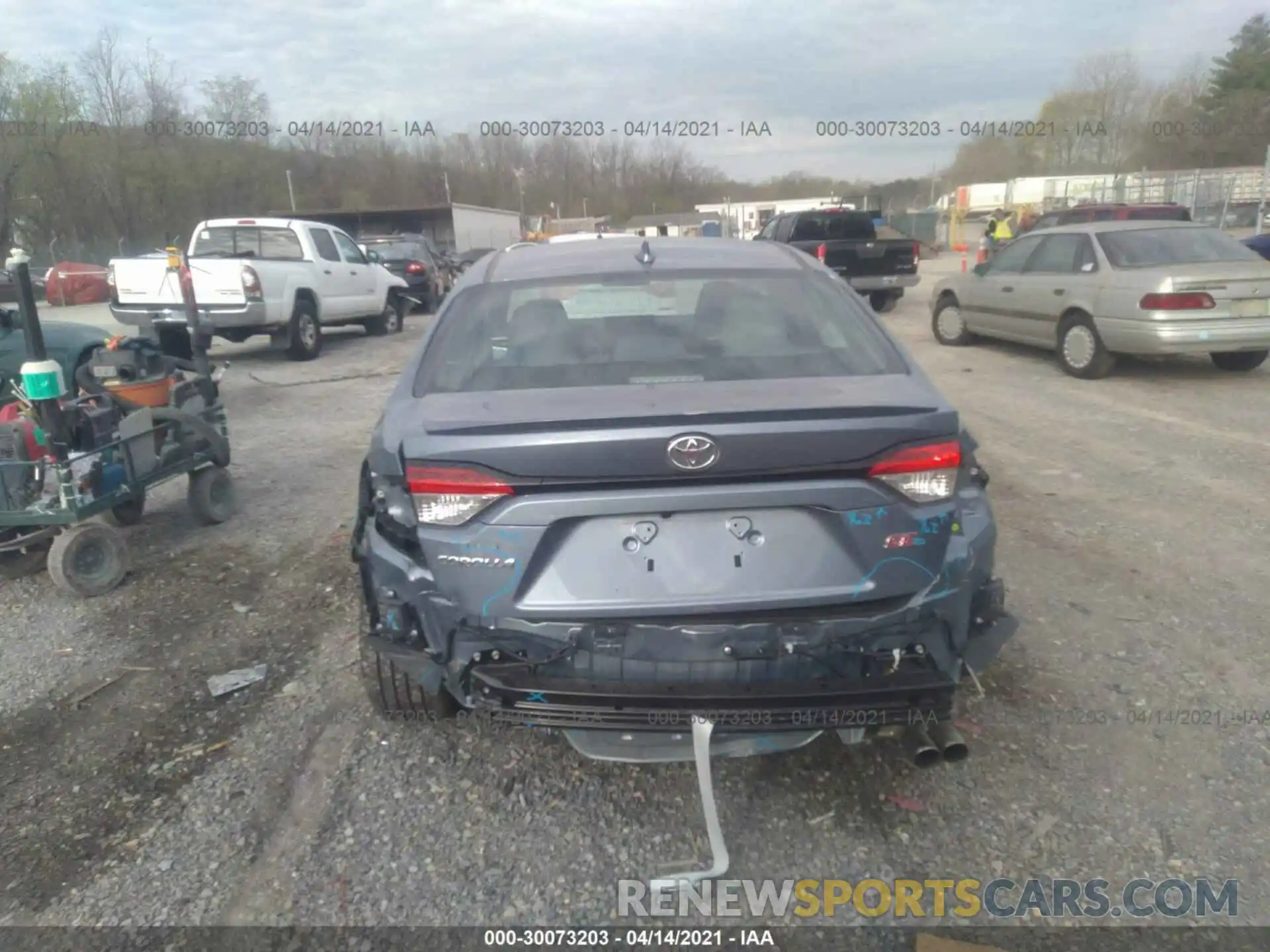 6 Photograph of a damaged car 5YFP4MCE4MP061137 TOYOTA COROLLA 2021