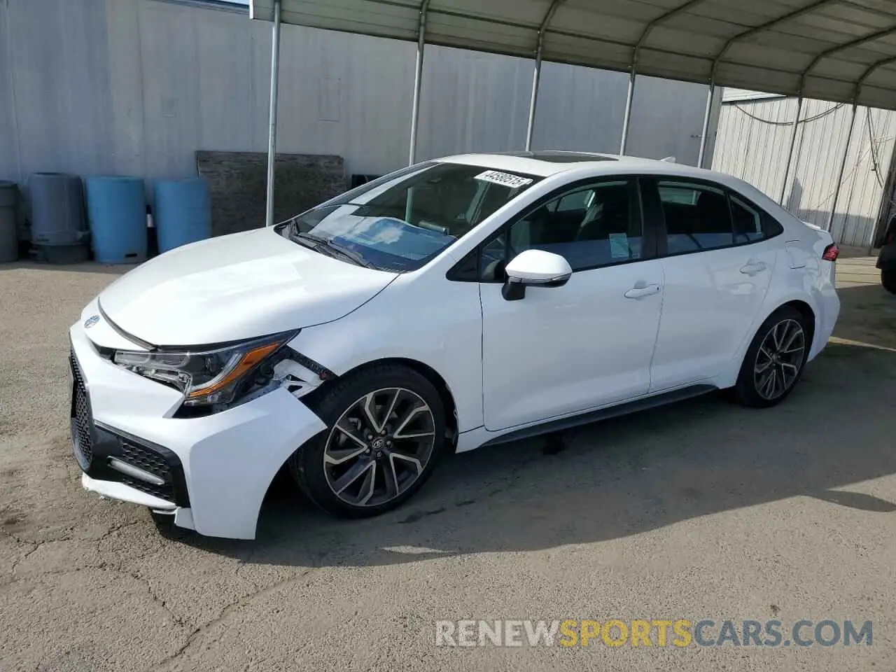 1 Photograph of a damaged car 5YFP4MCE4MP085583 TOYOTA COROLLA 2021