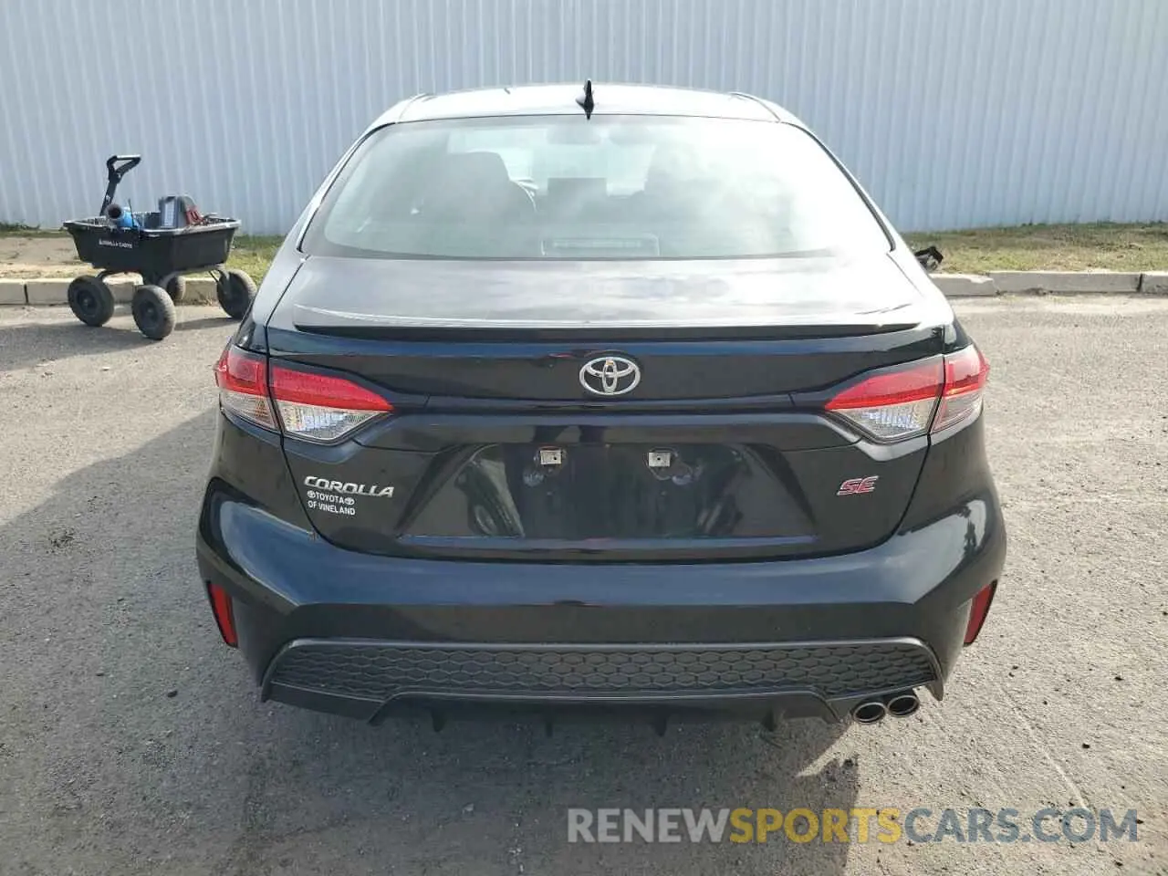6 Photograph of a damaged car 5YFP4MCE6MP066324 TOYOTA COROLLA 2021