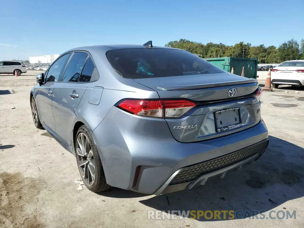 3 Photograph of a damaged car 5YFP4MCE6MP073001 TOYOTA COROLLA 2021