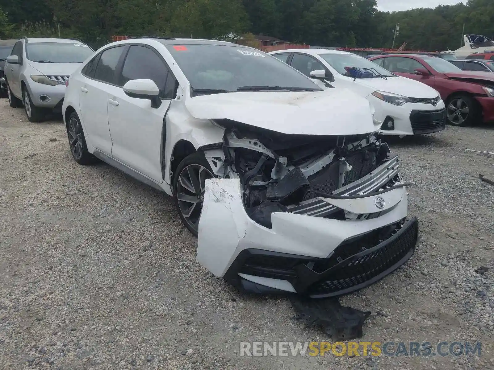 1 Photograph of a damaged car 5YFP4MCE6MP085519 TOYOTA COROLLA 2021