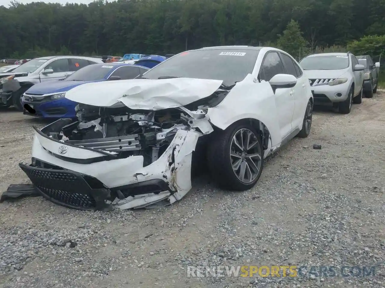 2 Photograph of a damaged car 5YFP4MCE6MP085519 TOYOTA COROLLA 2021