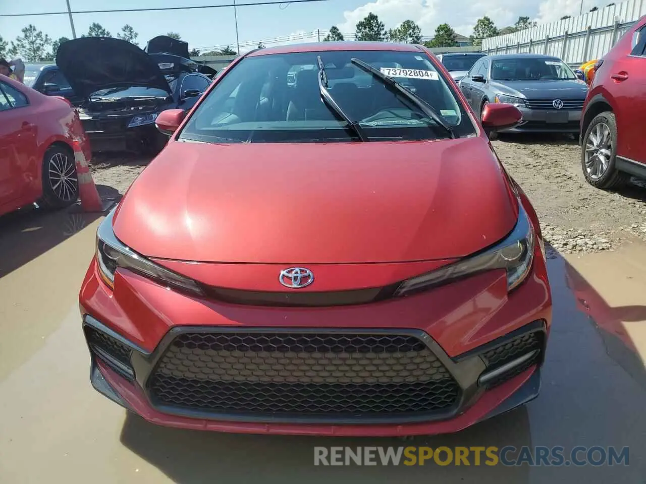 5 Photograph of a damaged car 5YFP4MCE6MP090137 TOYOTA COROLLA 2021