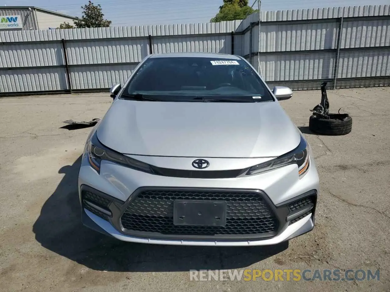 5 Photograph of a damaged car 5YFP4MCE9MP093548 TOYOTA COROLLA 2021