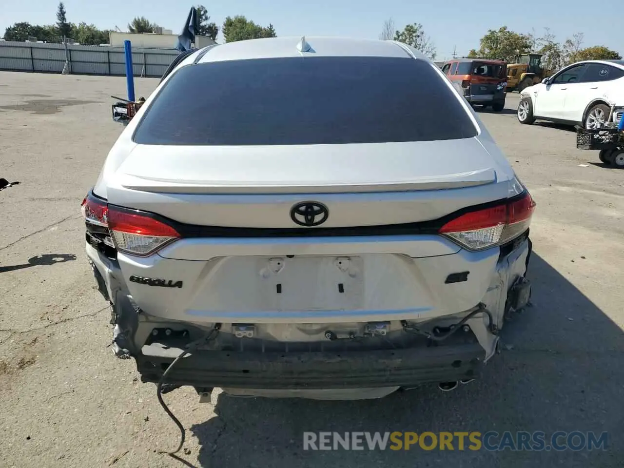 6 Photograph of a damaged car 5YFP4MCE9MP093548 TOYOTA COROLLA 2021