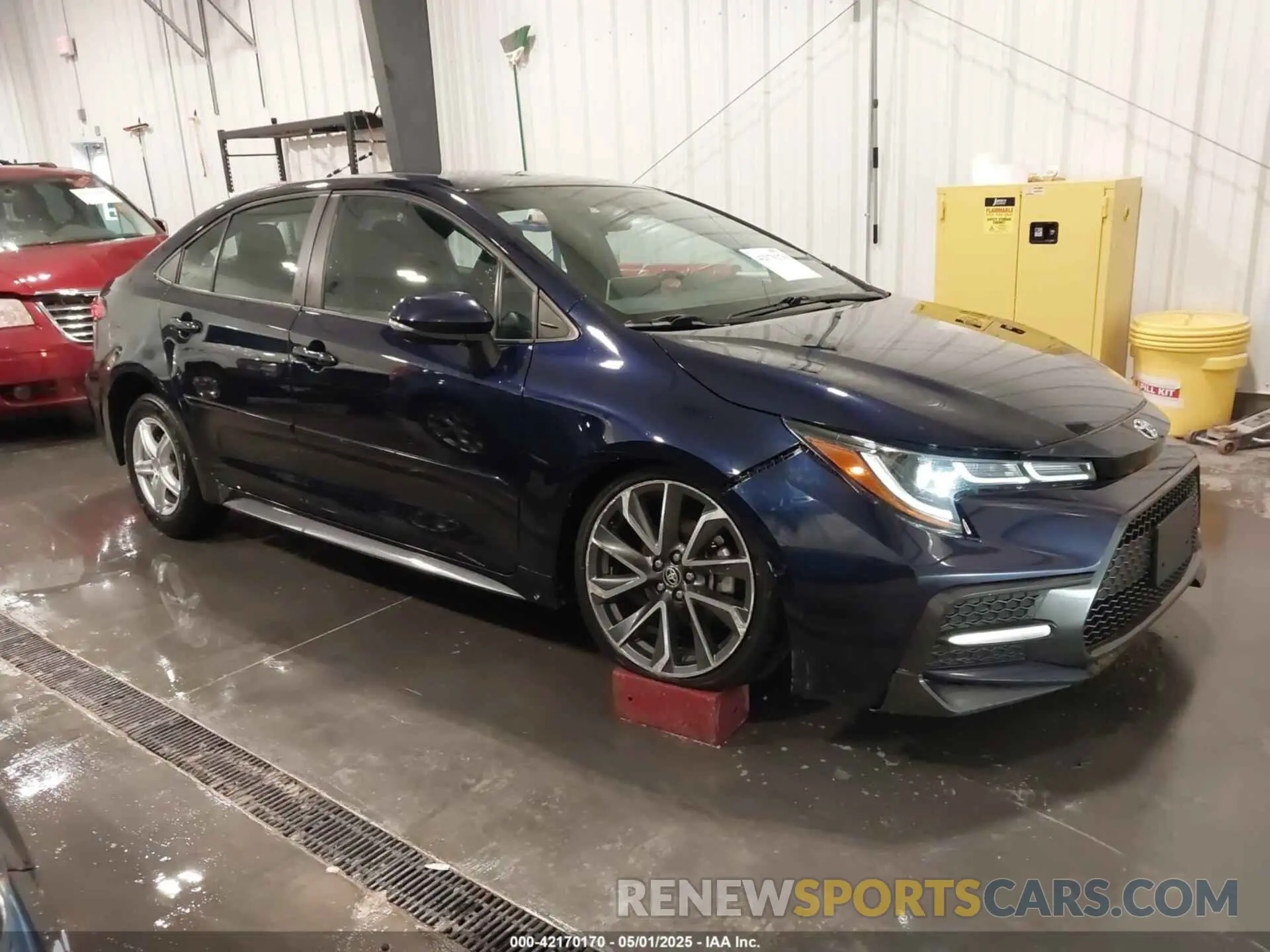 1 Photograph of a damaged car 5YFP4MCEXMP061028 TOYOTA COROLLA 2021