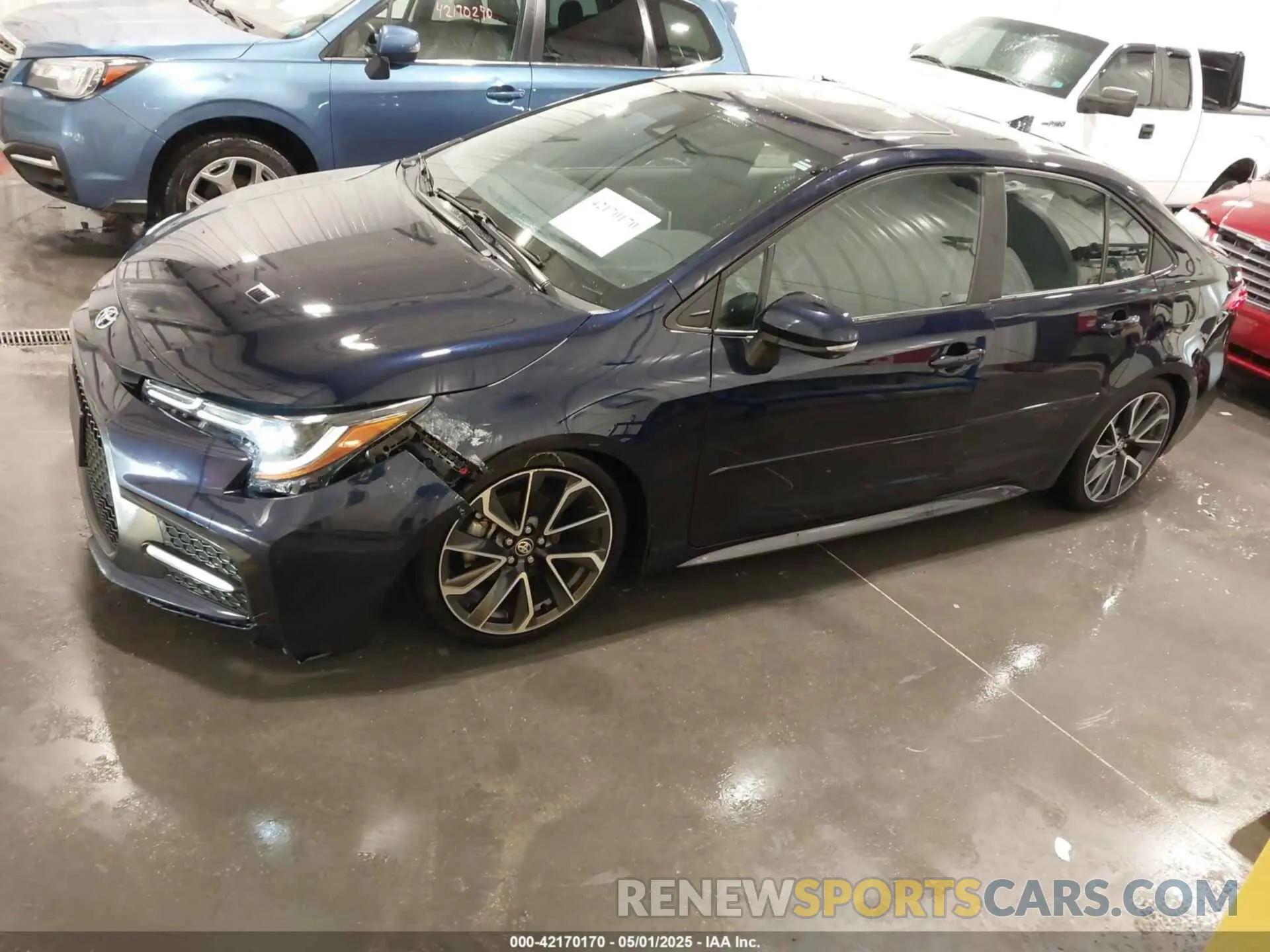 2 Photograph of a damaged car 5YFP4MCEXMP061028 TOYOTA COROLLA 2021