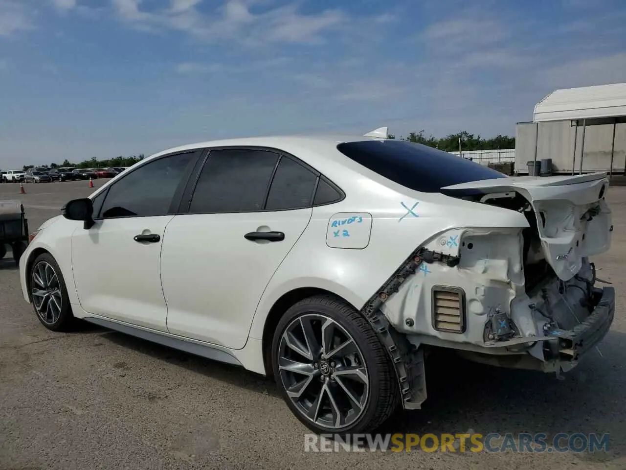 2 Photograph of a damaged car 5YFP4MCEXMP061384 TOYOTA COROLLA 2021