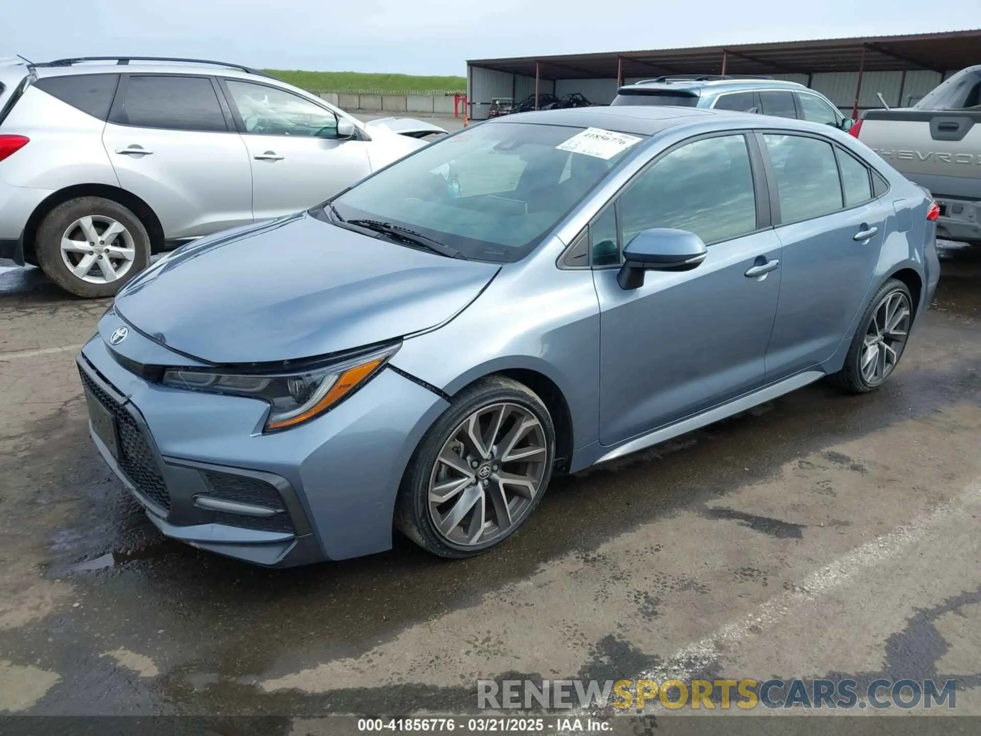 2 Photograph of a damaged car 5YFP4MCEXMP066570 TOYOTA COROLLA 2021