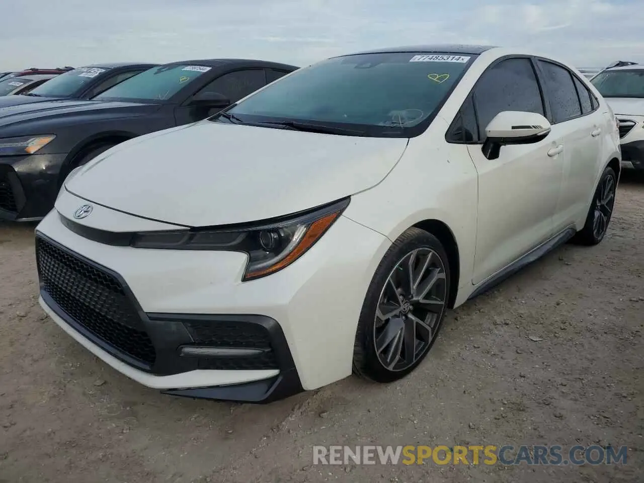 1 Photograph of a damaged car 5YFS4MCE0MP060464 TOYOTA COROLLA 2021